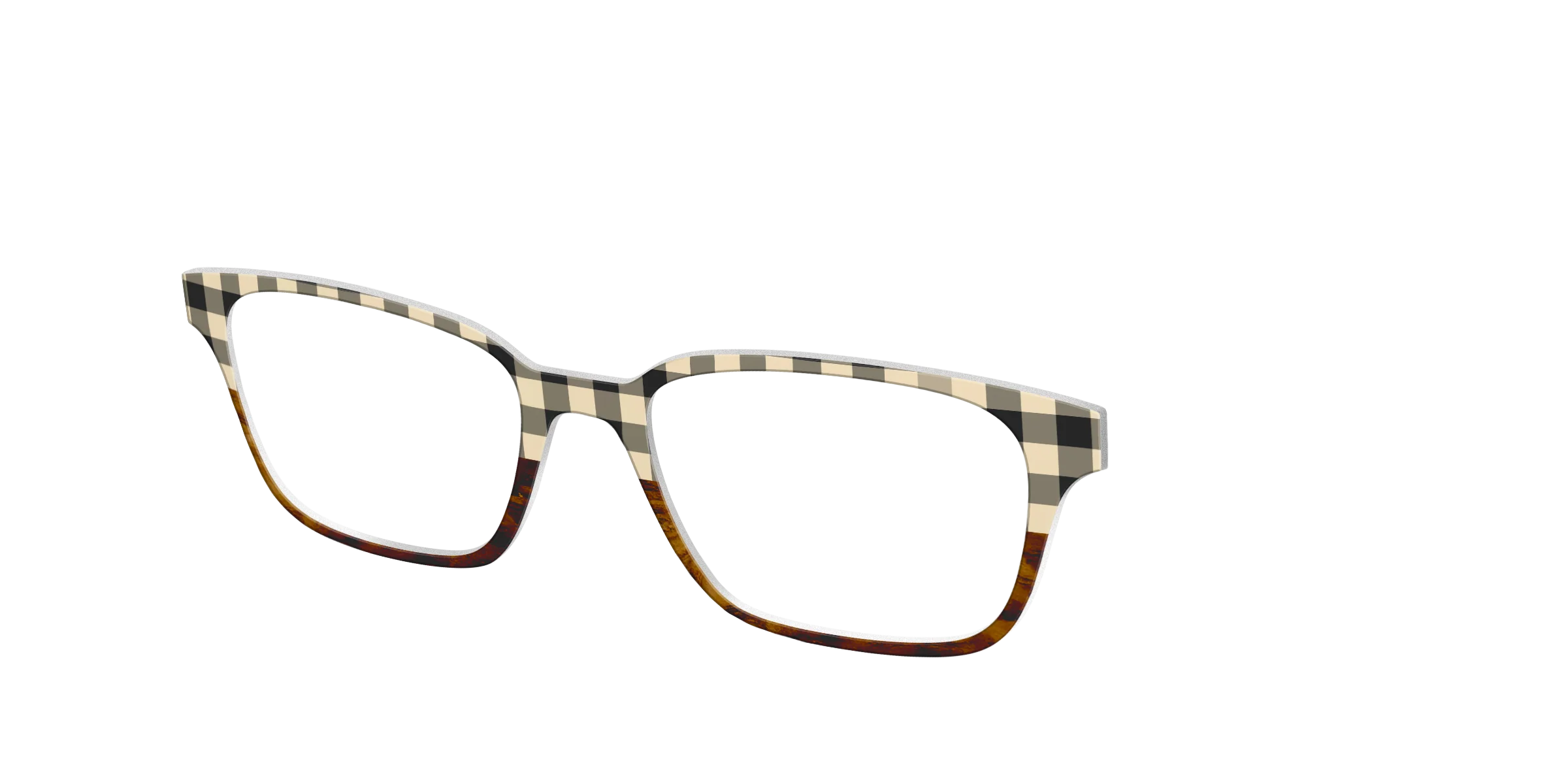 The Ivory Plaid Wood Split - Image 22