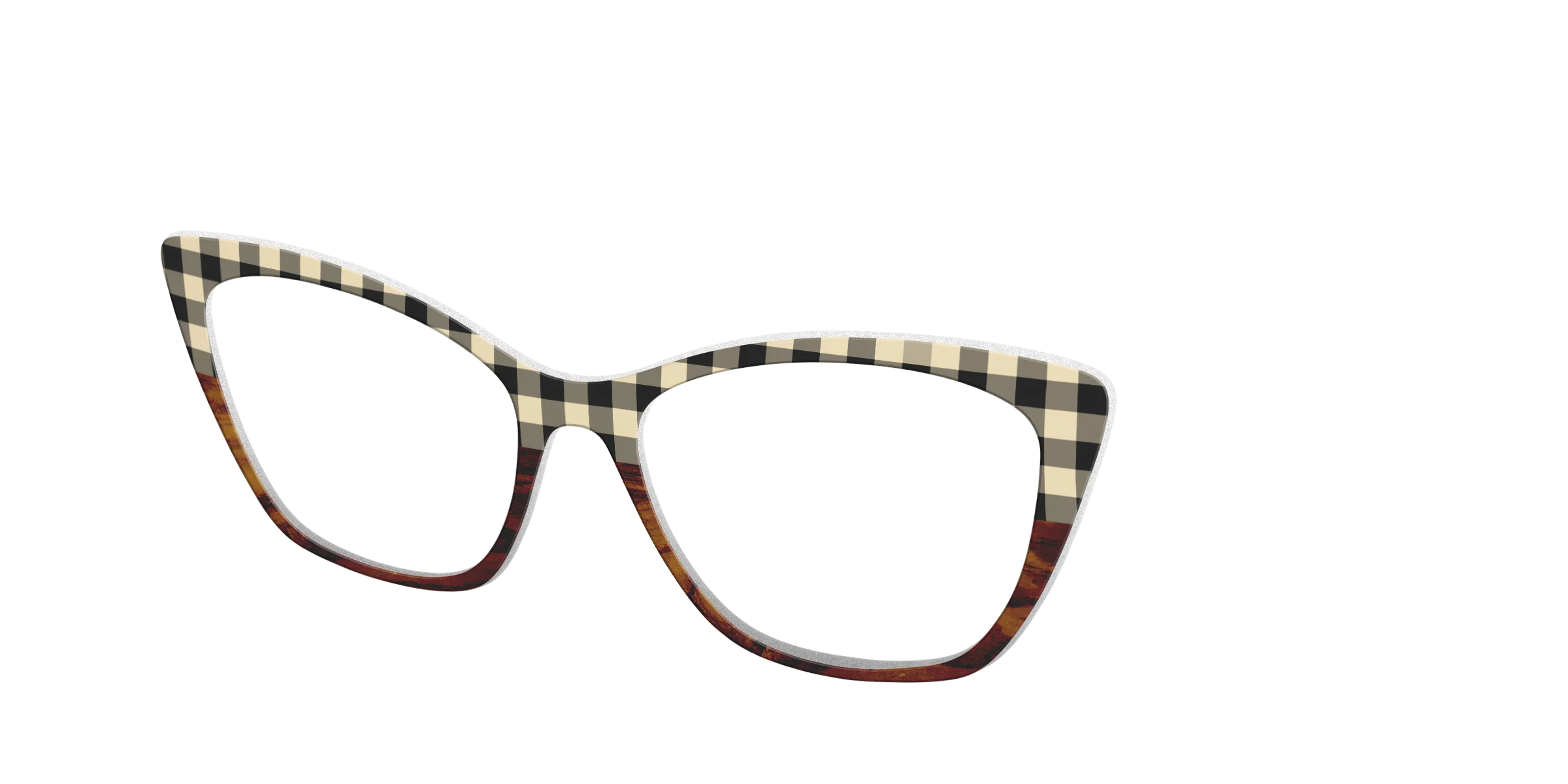The Ivory Plaid Wood Split - Image 26