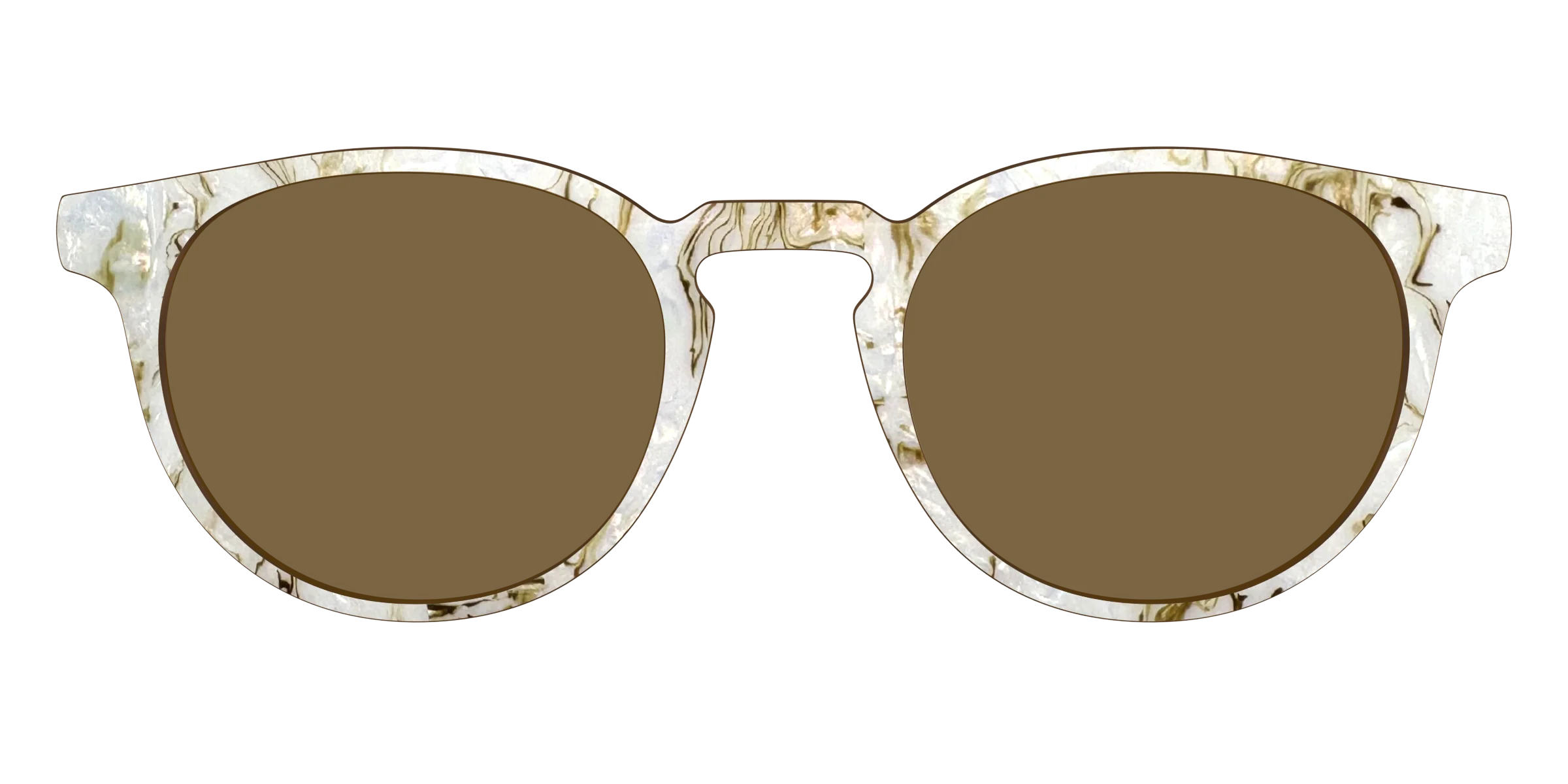 The Polarized Ivory Sand Pearl Shell Sun Top - Image 19