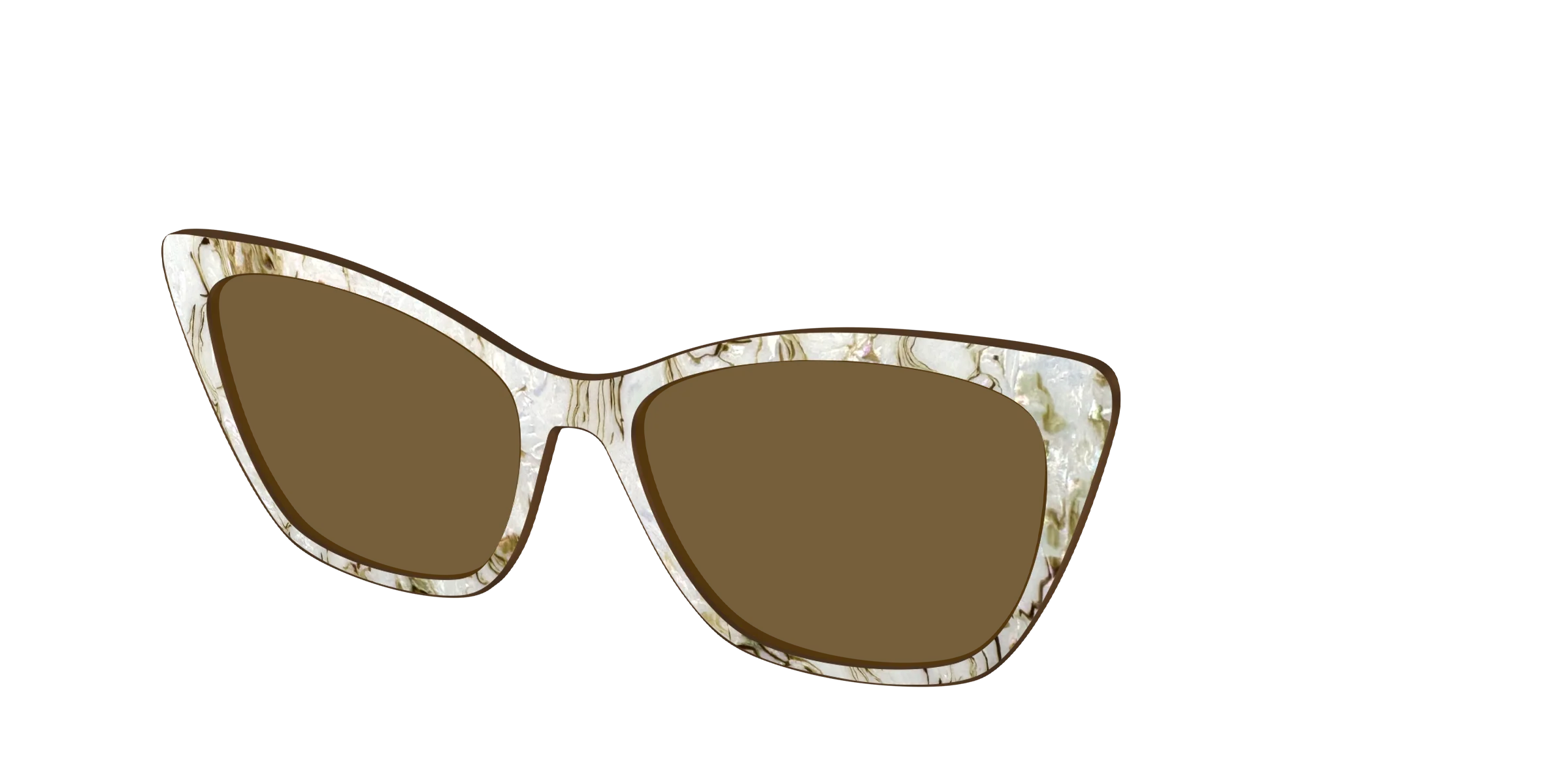 The Polarized Ivory Sand Pearl Shell Sun Top - Image 26