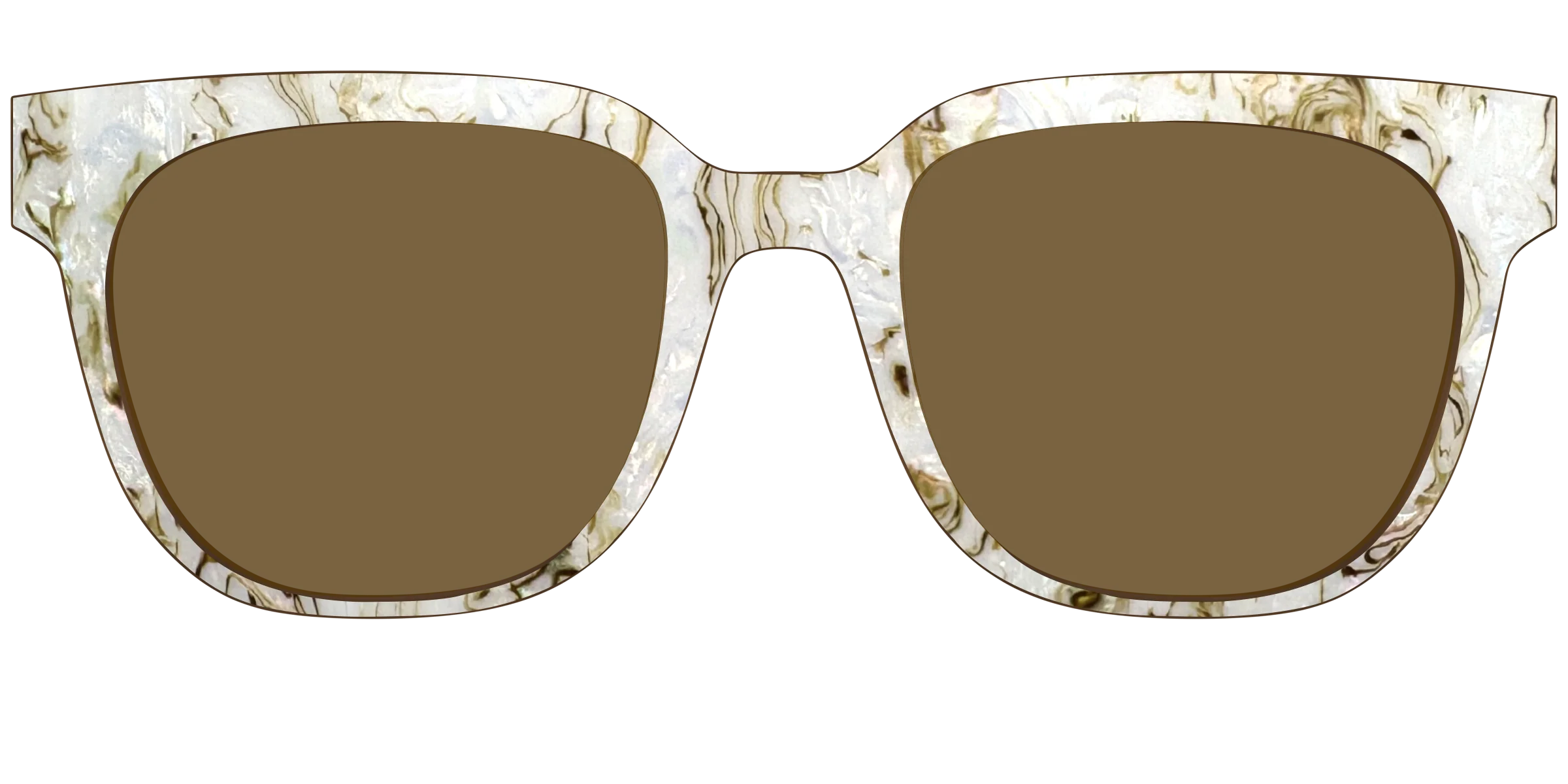 The Polarized Ivory Sand Pearl Shell Sun Top - Image 31