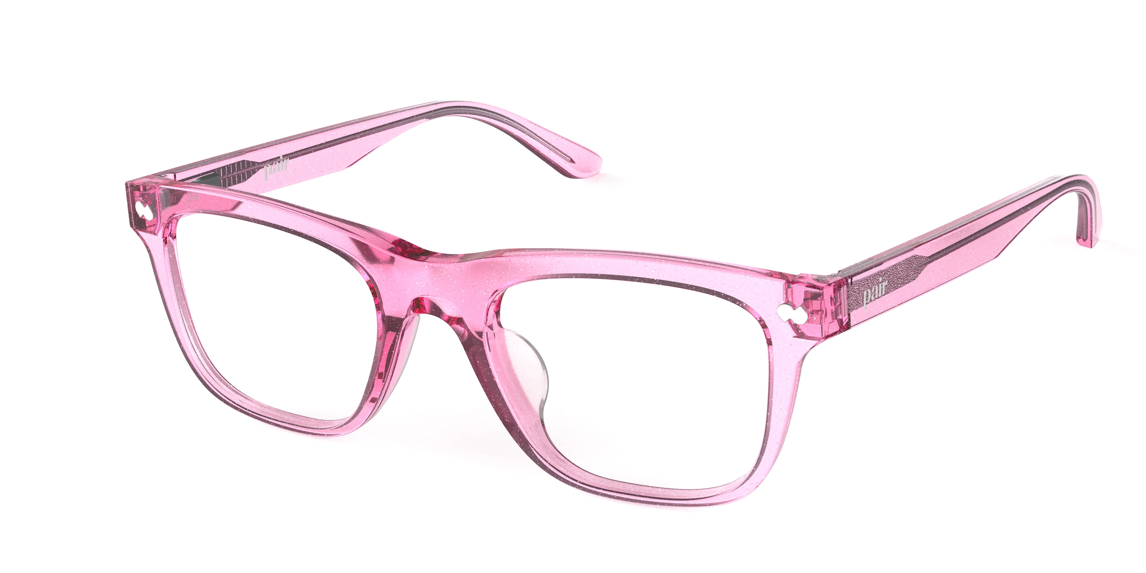 The Jessie - Pink Glitter Clear - Image 3