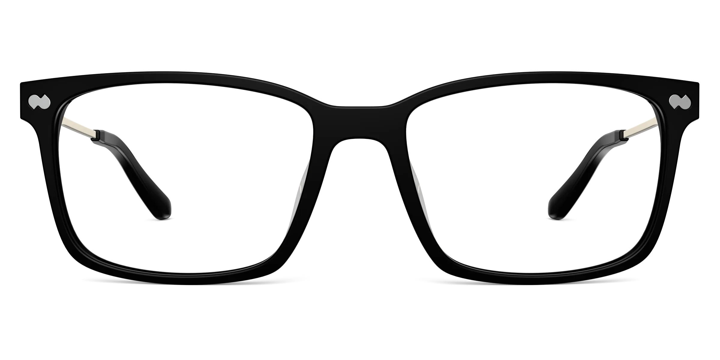 The Kirby - Black Acetate Gold Metal - Image 2