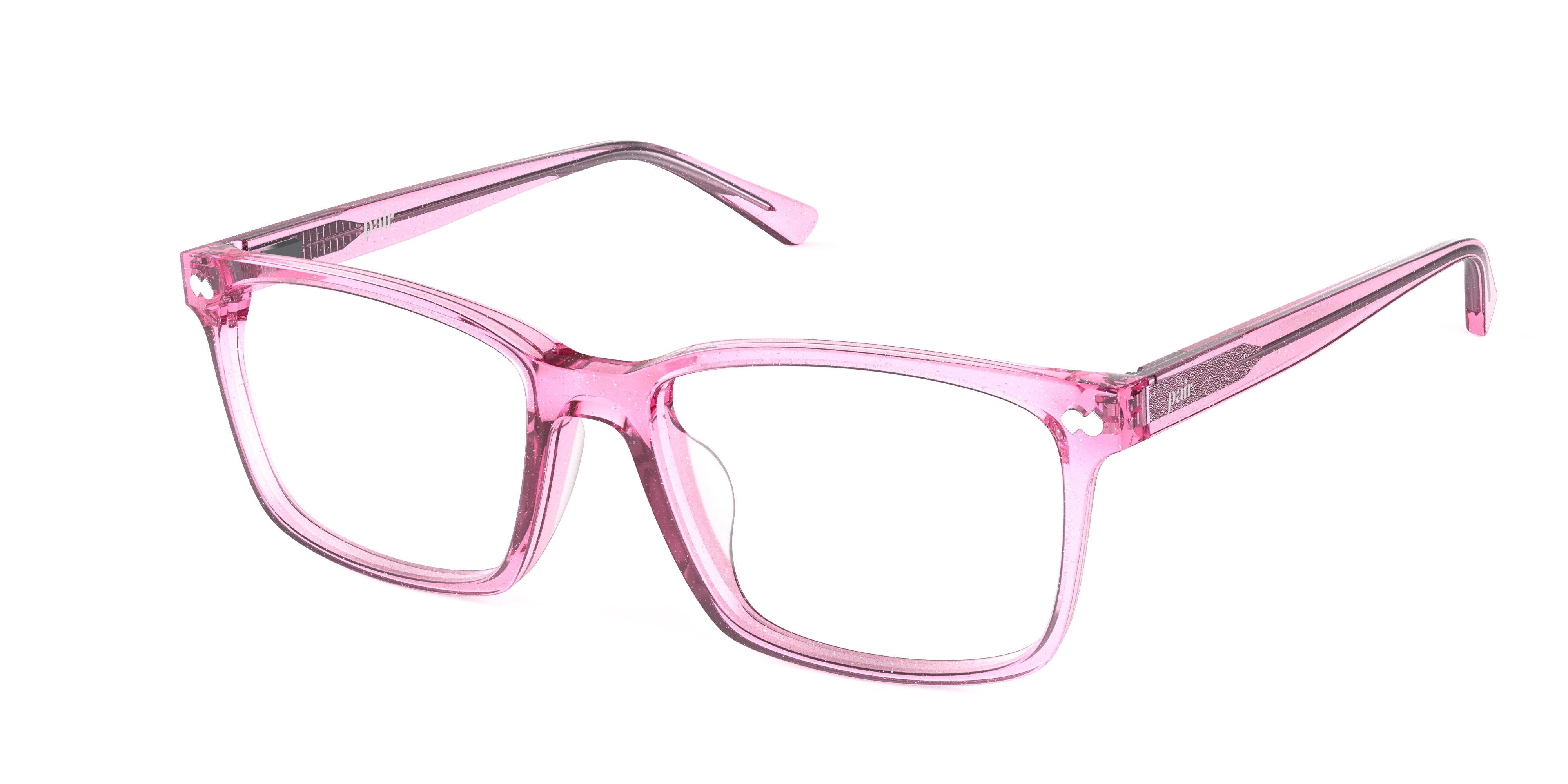 The Kirby - Pink Glitter Clear - Image 3