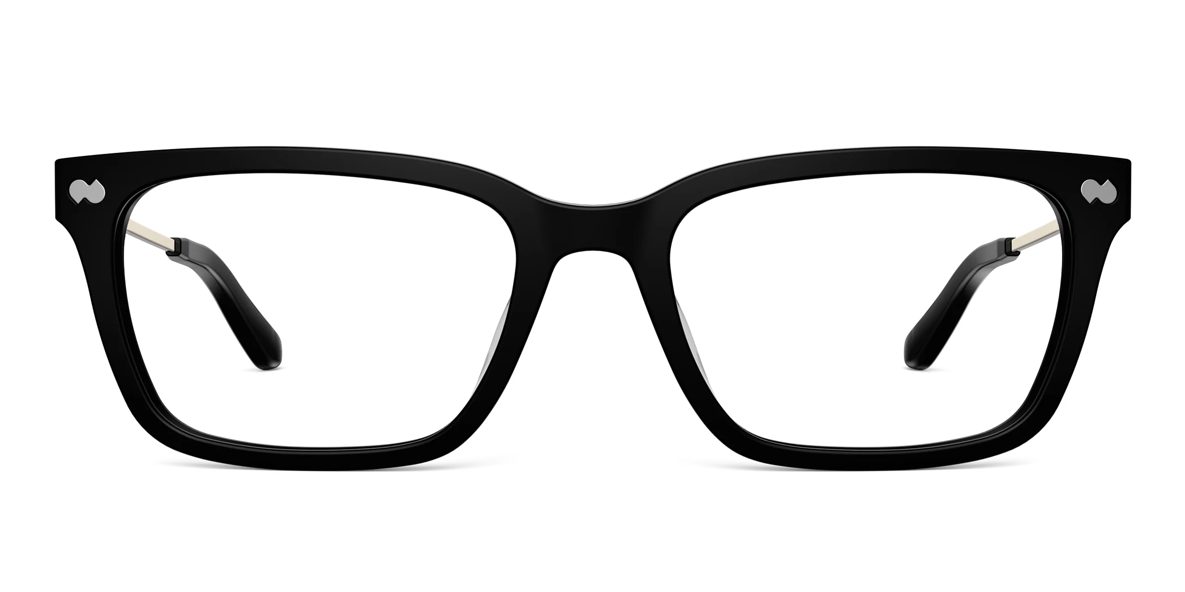 The Larkin - Black Acetate Gold Metal - Image 2