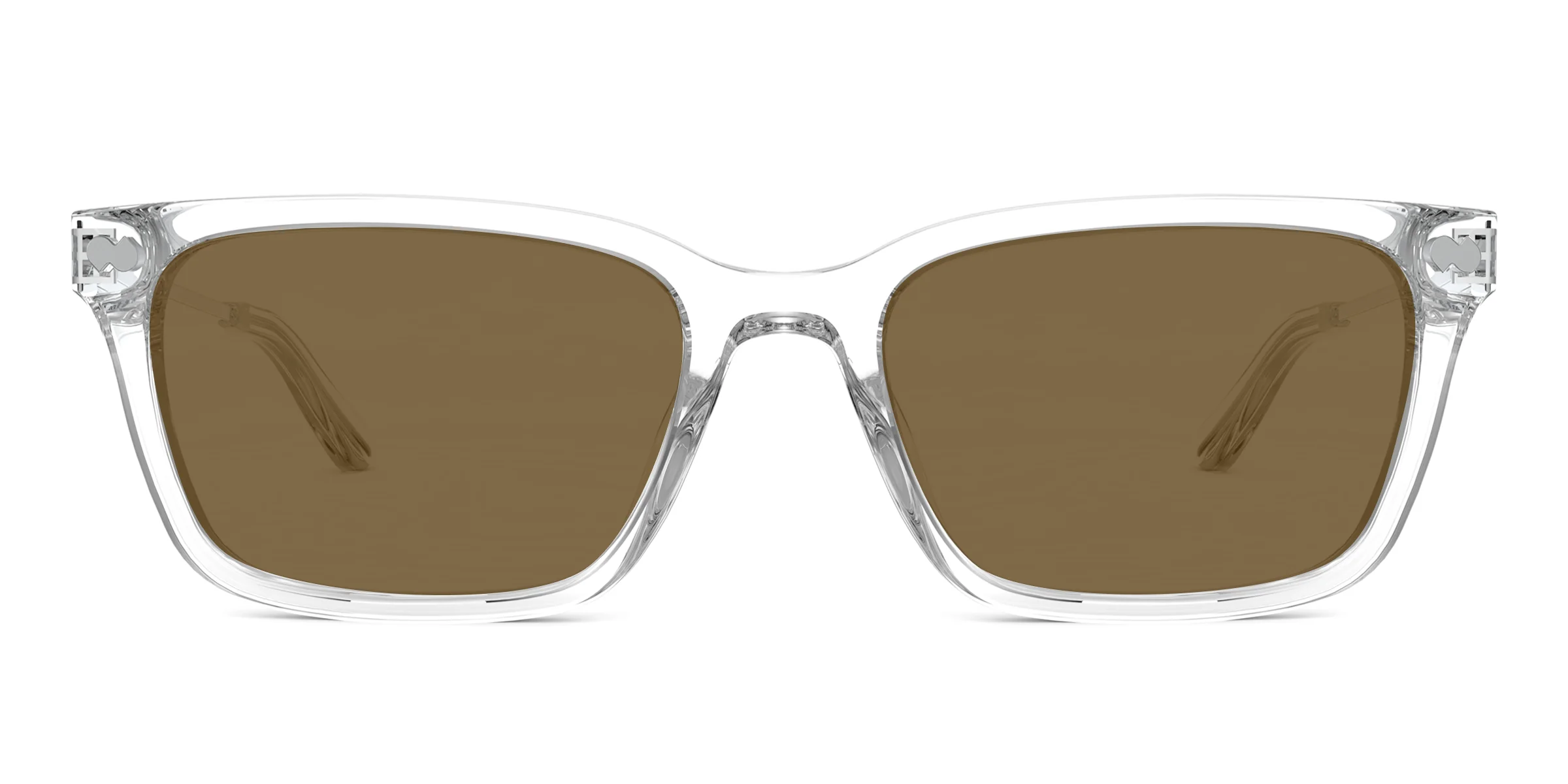 The Larkin - Crystal Clear Acetate Silver Metal Sun - Image 4
