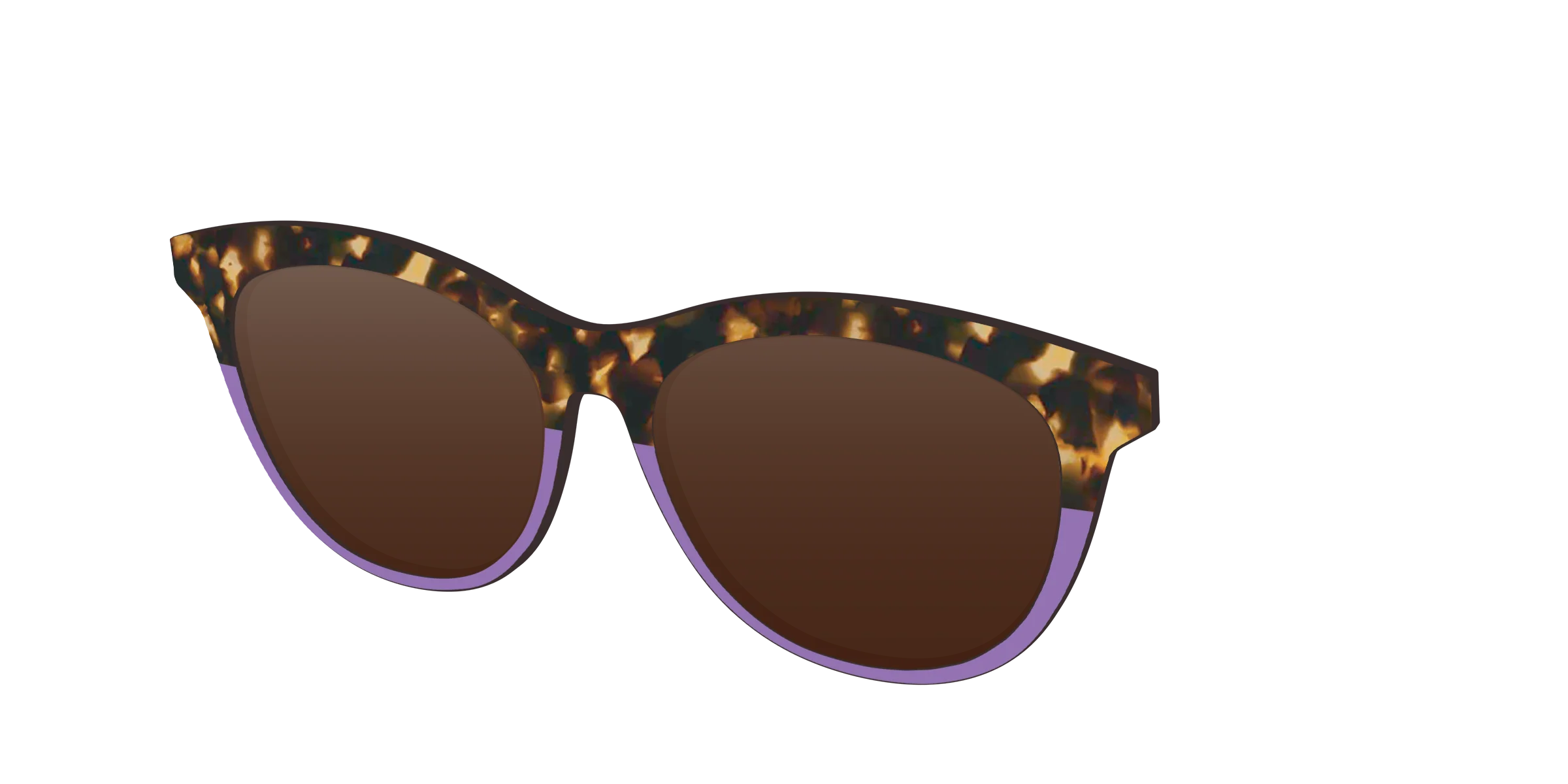 The Polarized Lavender Tortoise Split Sun Top - Image 24