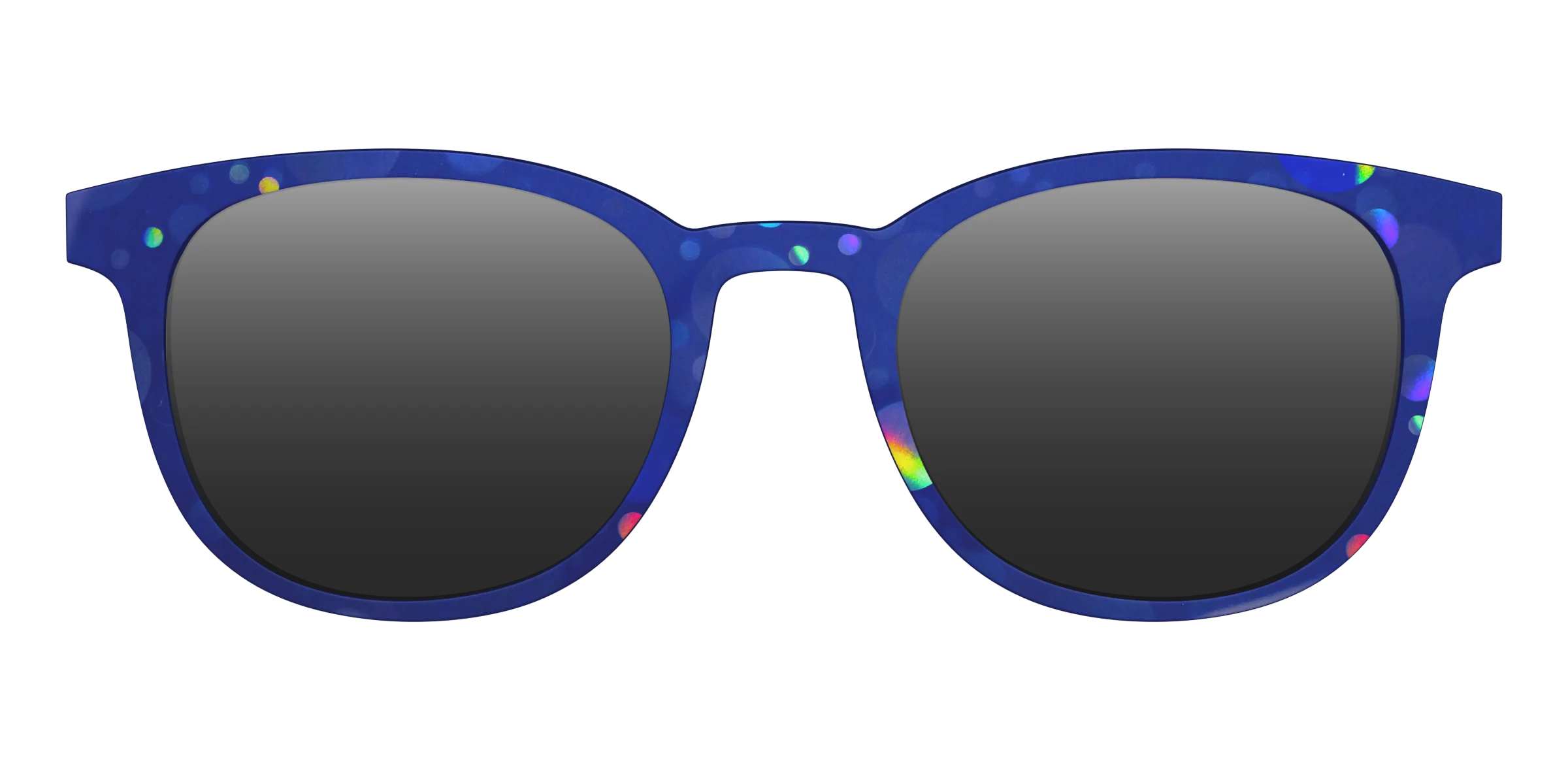 The Polarized Navy Holographic Bubbles Sun Top - Image 15