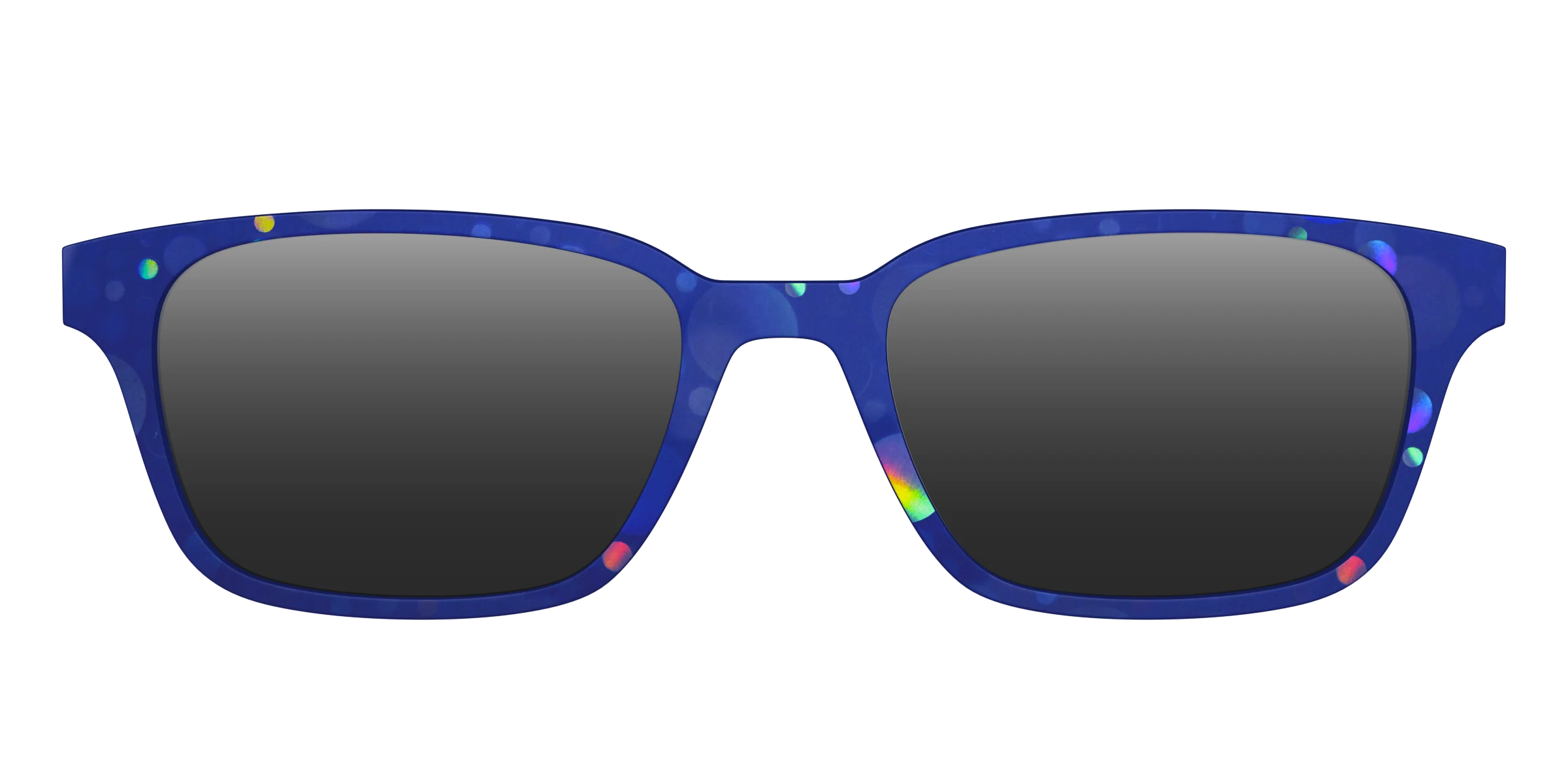 The Polarized Navy Holographic Bubbles Sun Top - Image 20