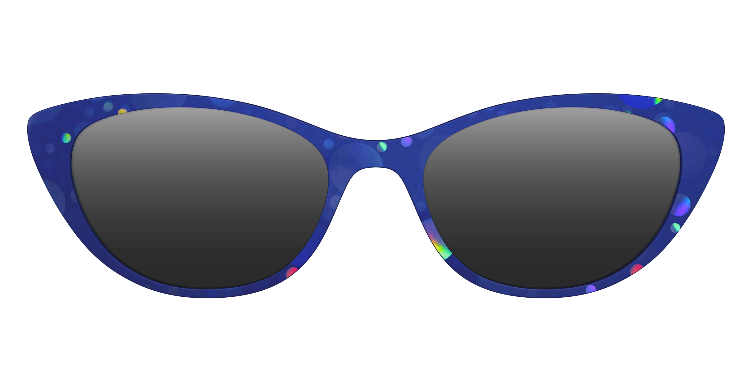 The Polarized Navy Holographic Bubbles Sun Top - Image 21
