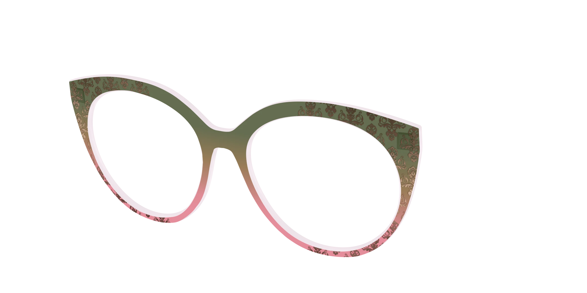 The Olive to Rose Trellis with Champagne Foil - Image 44