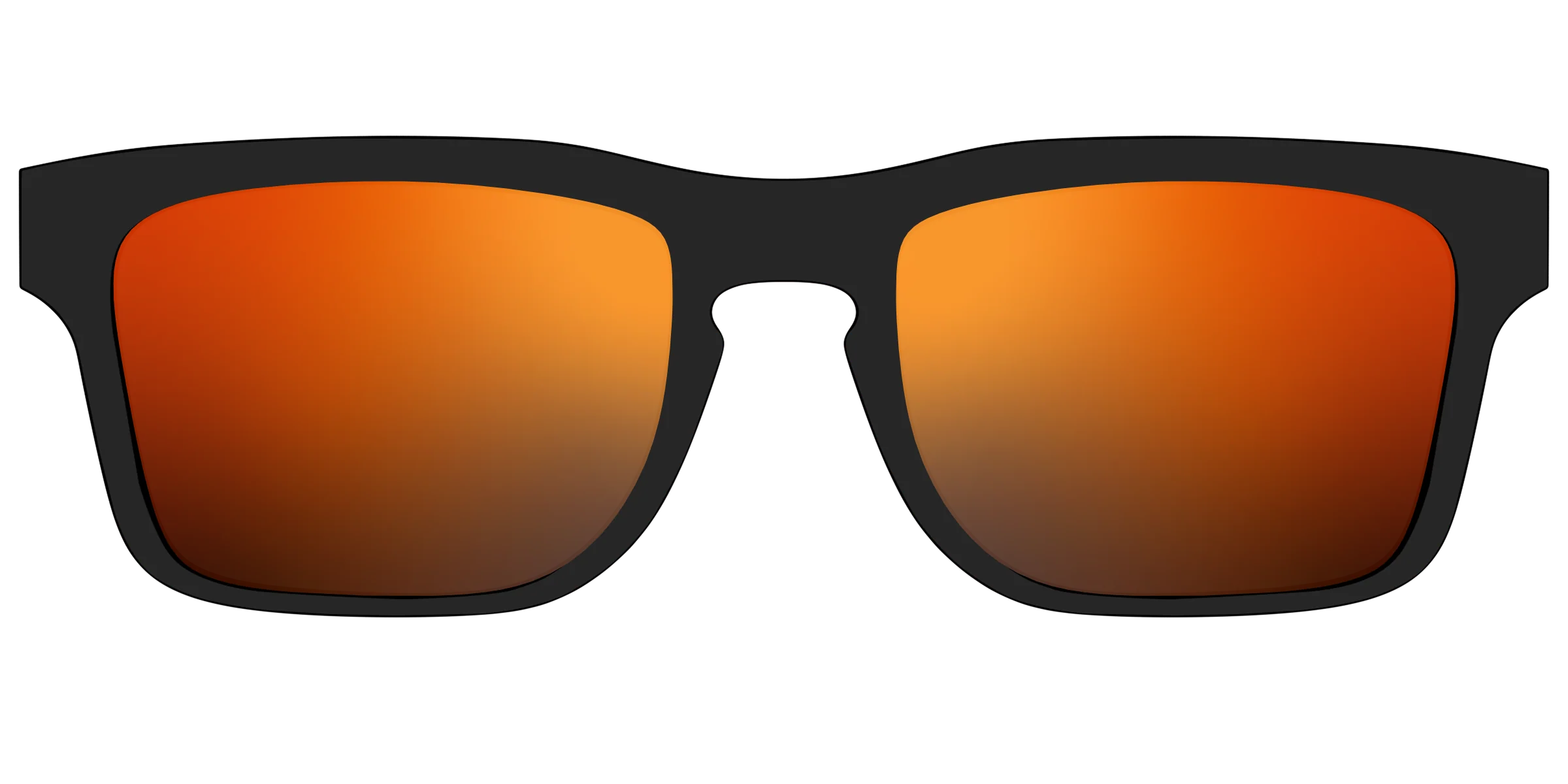 The Polarized Orange Reflective Sun Top - Image 18