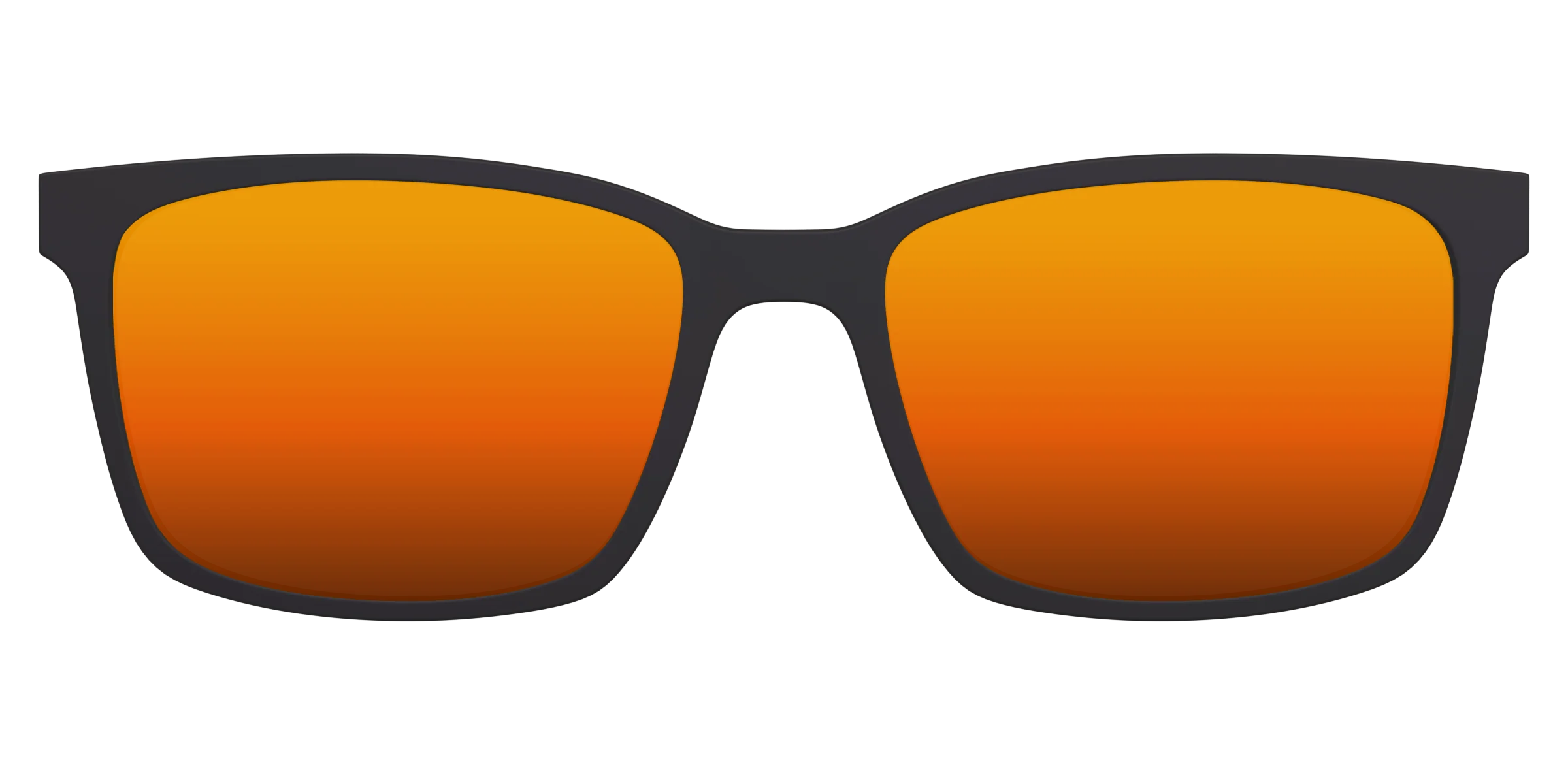 The Polarized Orange Reflective Sun Top - Image 6