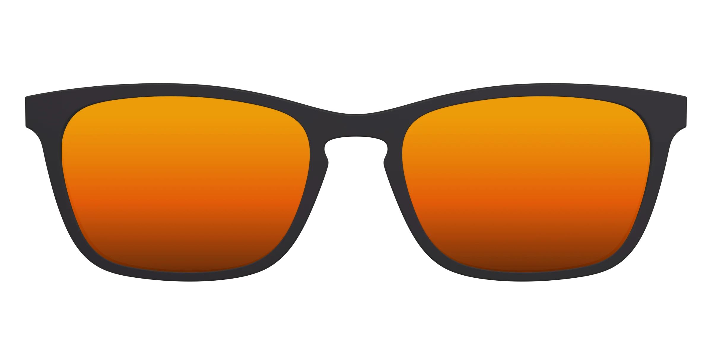 The Polarized Orange Reflective Sun Top - Image 7
