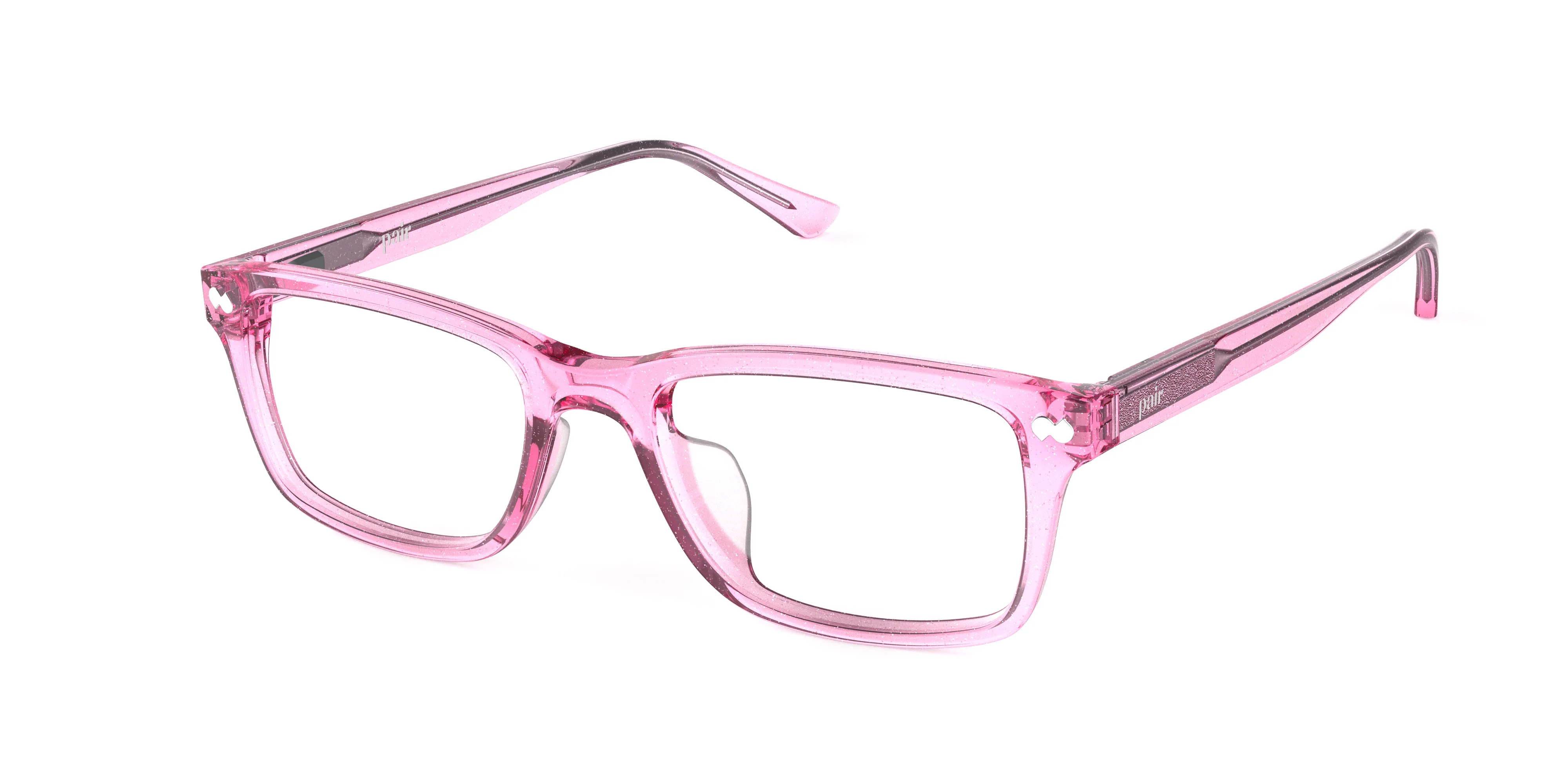The Otero - Pink Glitter Clear - Image 3