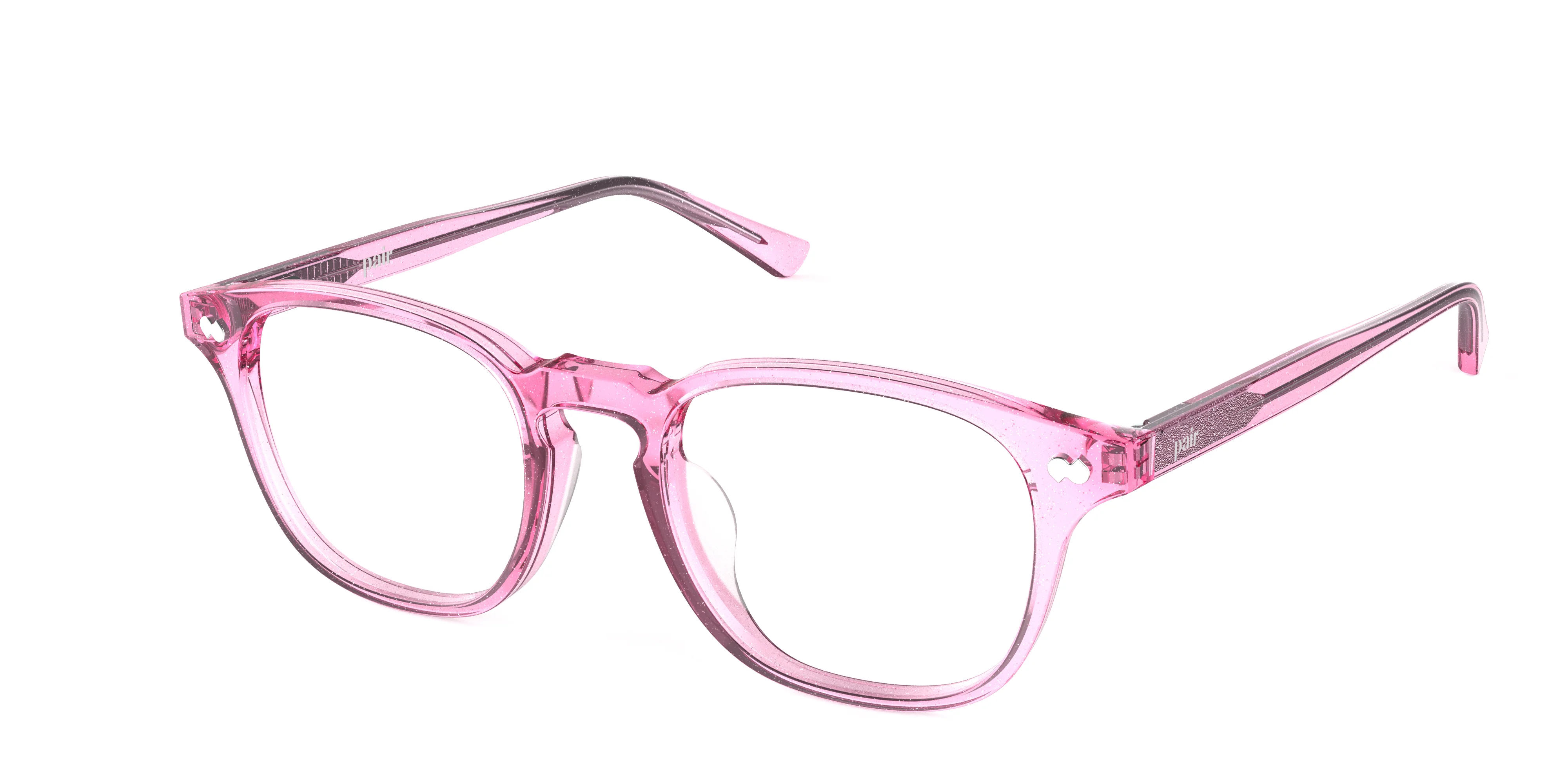 The Otis - Pink Glitter Clear - Image 3