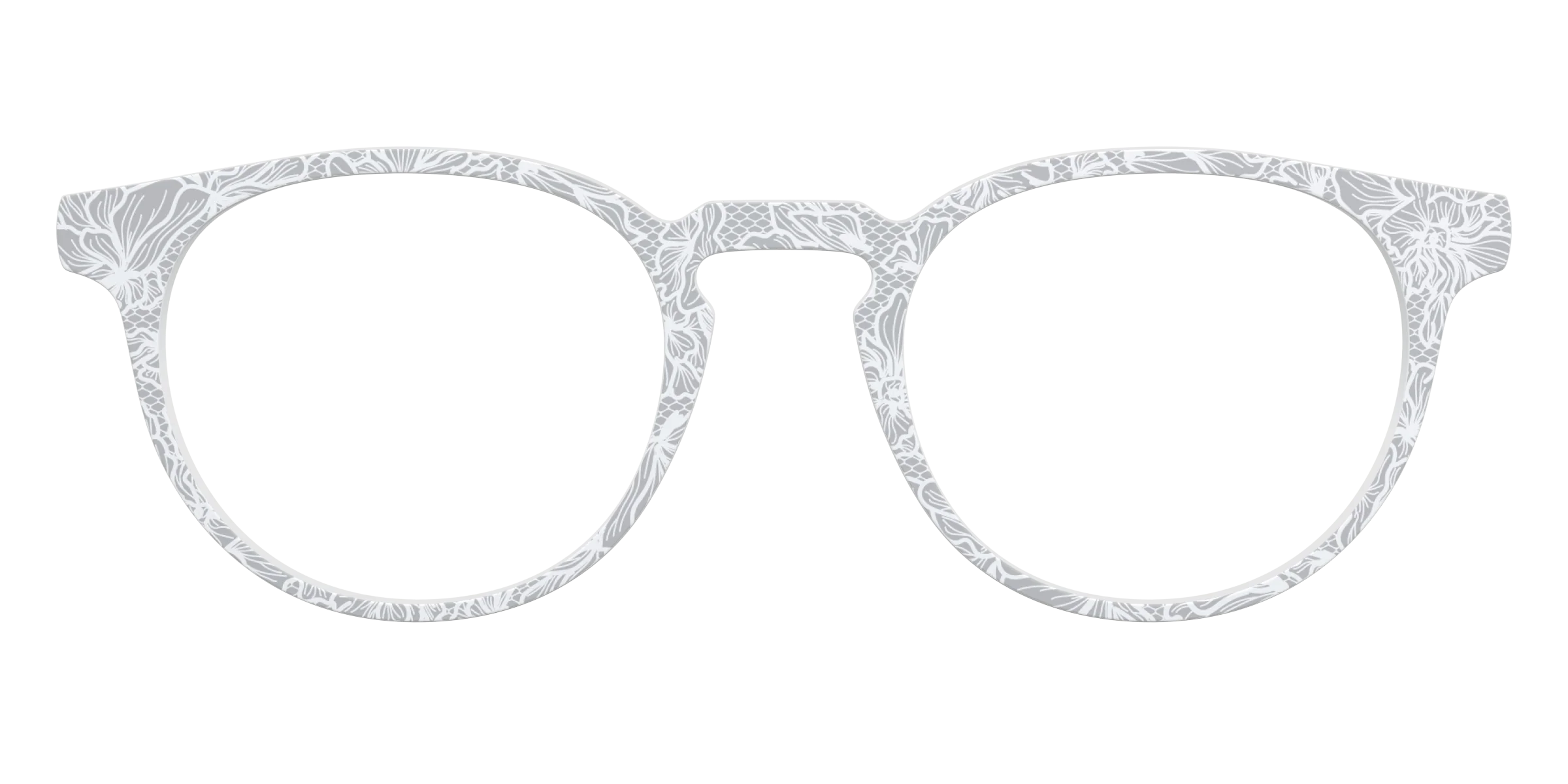 The Pale Gray Floral Lace - Image 19