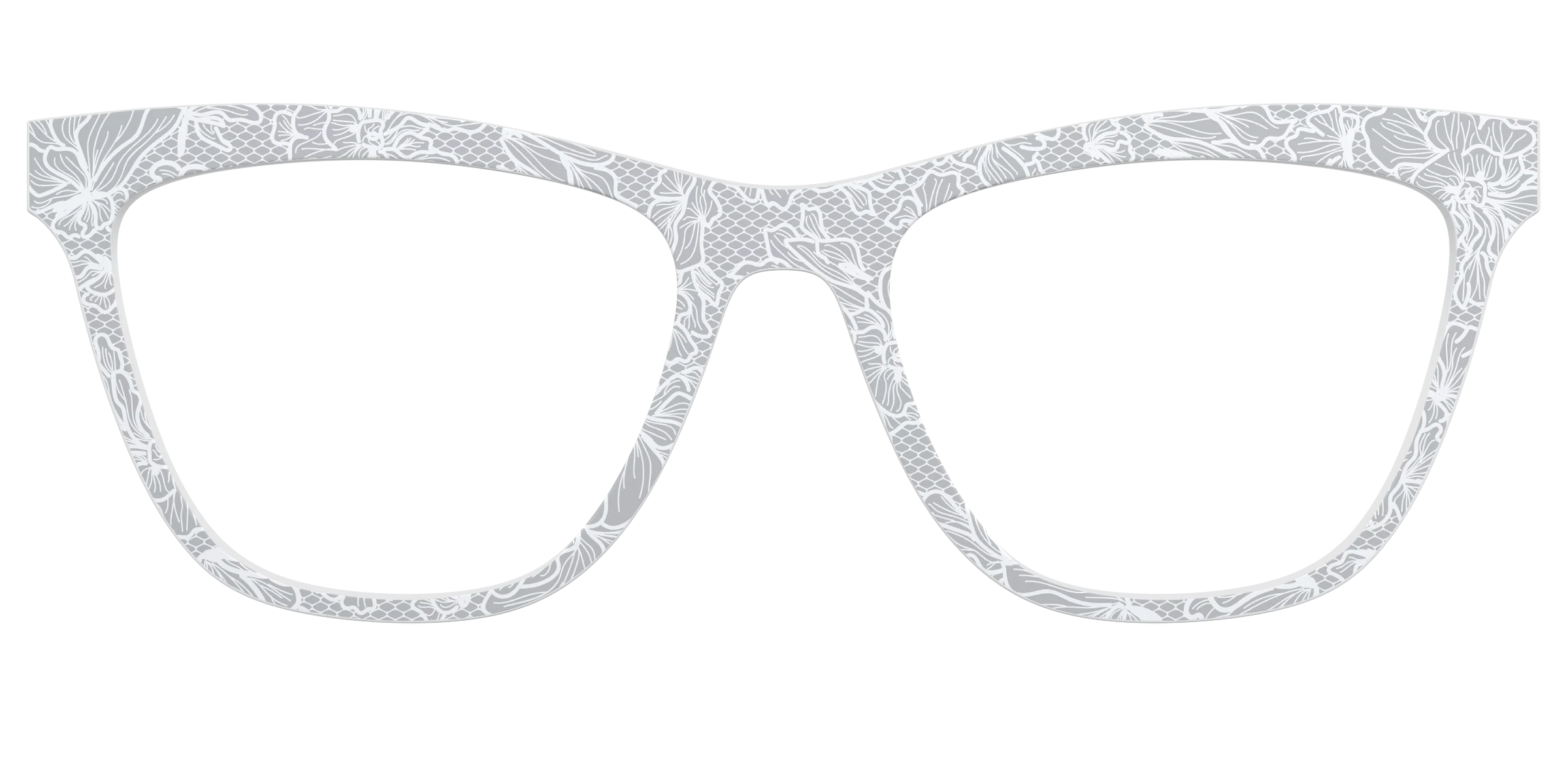 The Pale Gray Floral Lace - Image 24