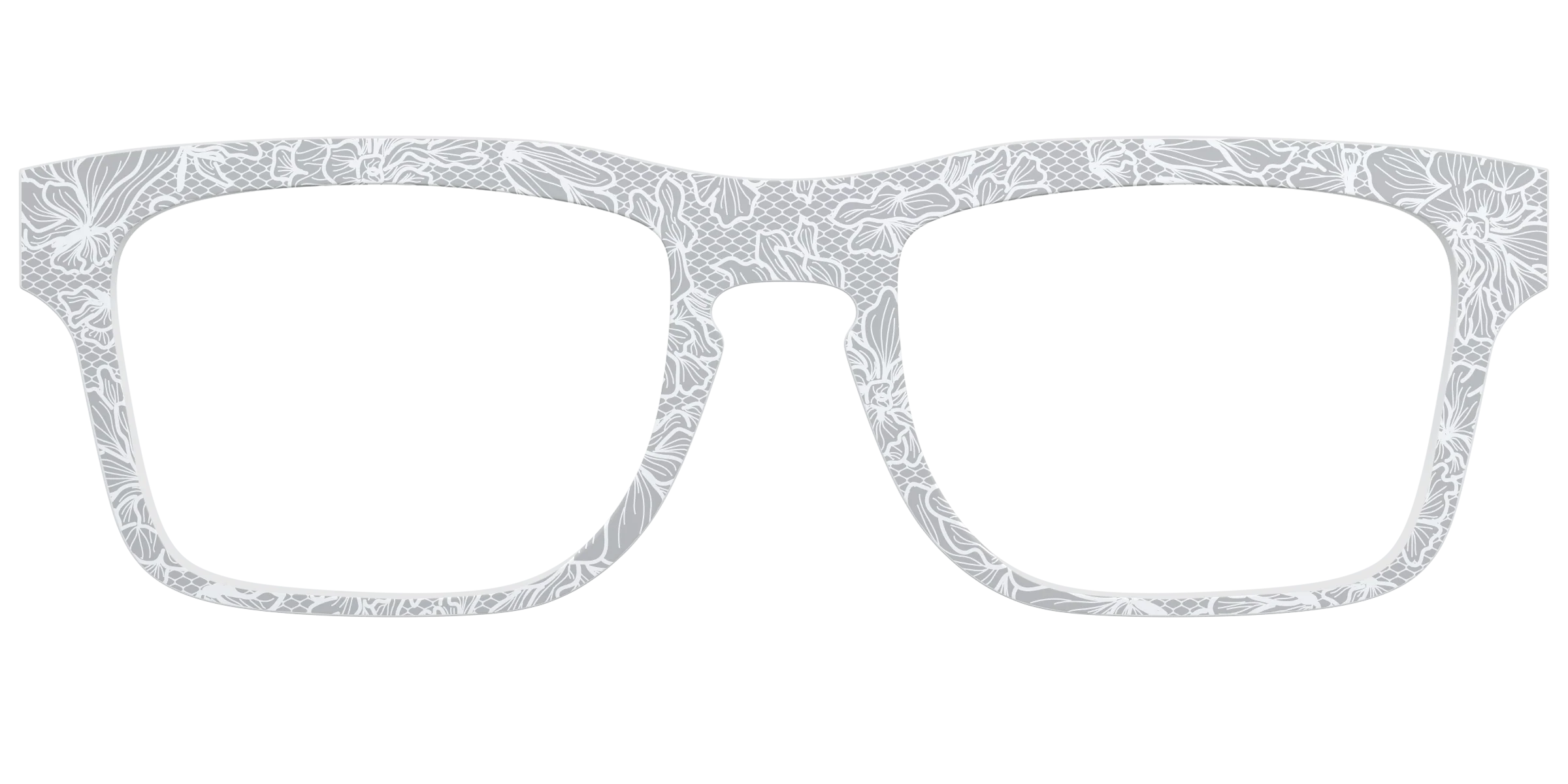 The Pale Gray Floral Lace - Image 27