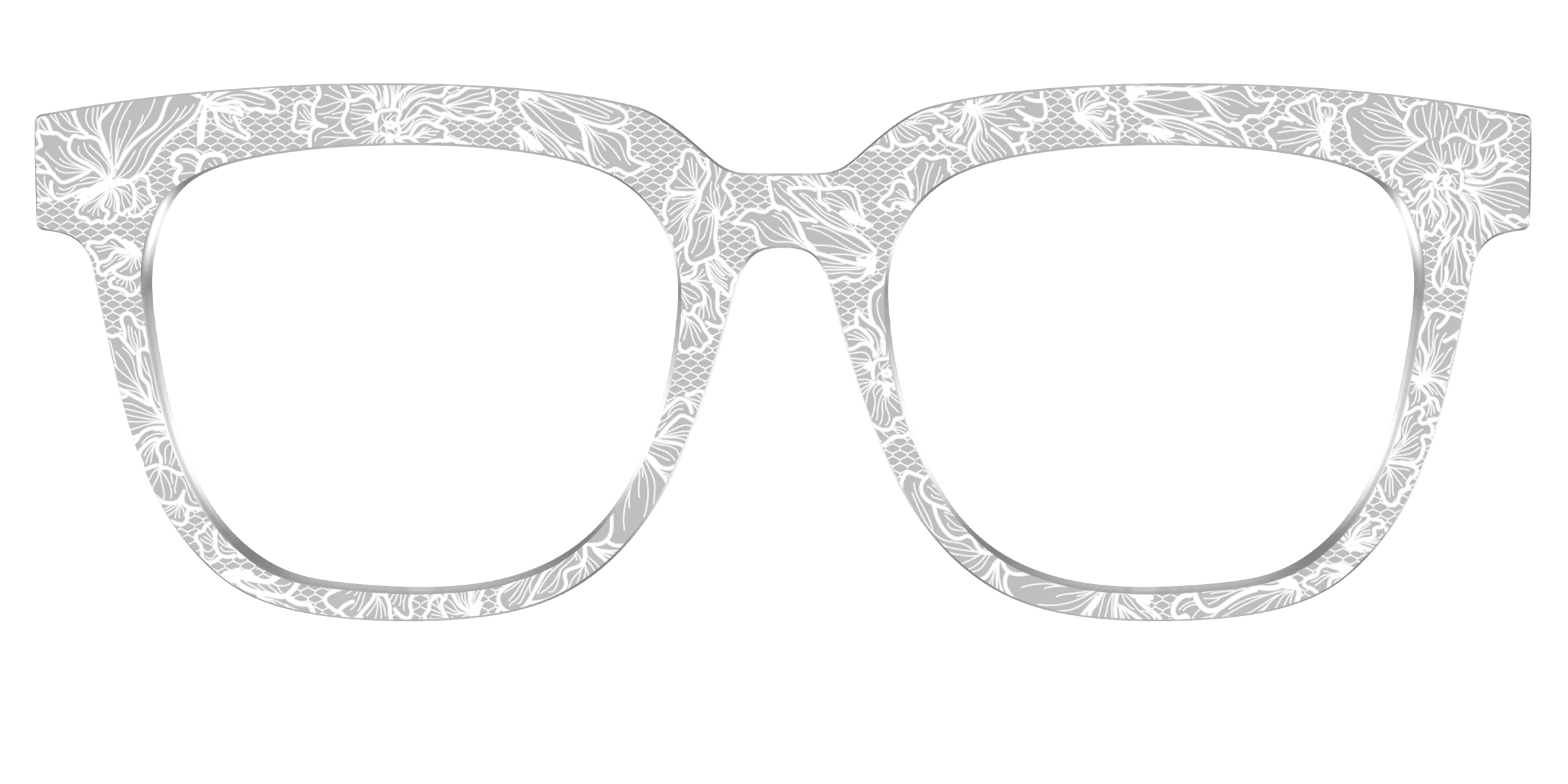 The Pale Gray Floral Lace - Image 28