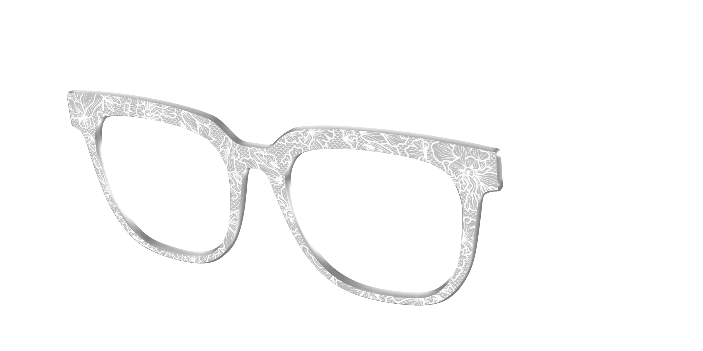 The Pale Gray Floral Lace - Image 29