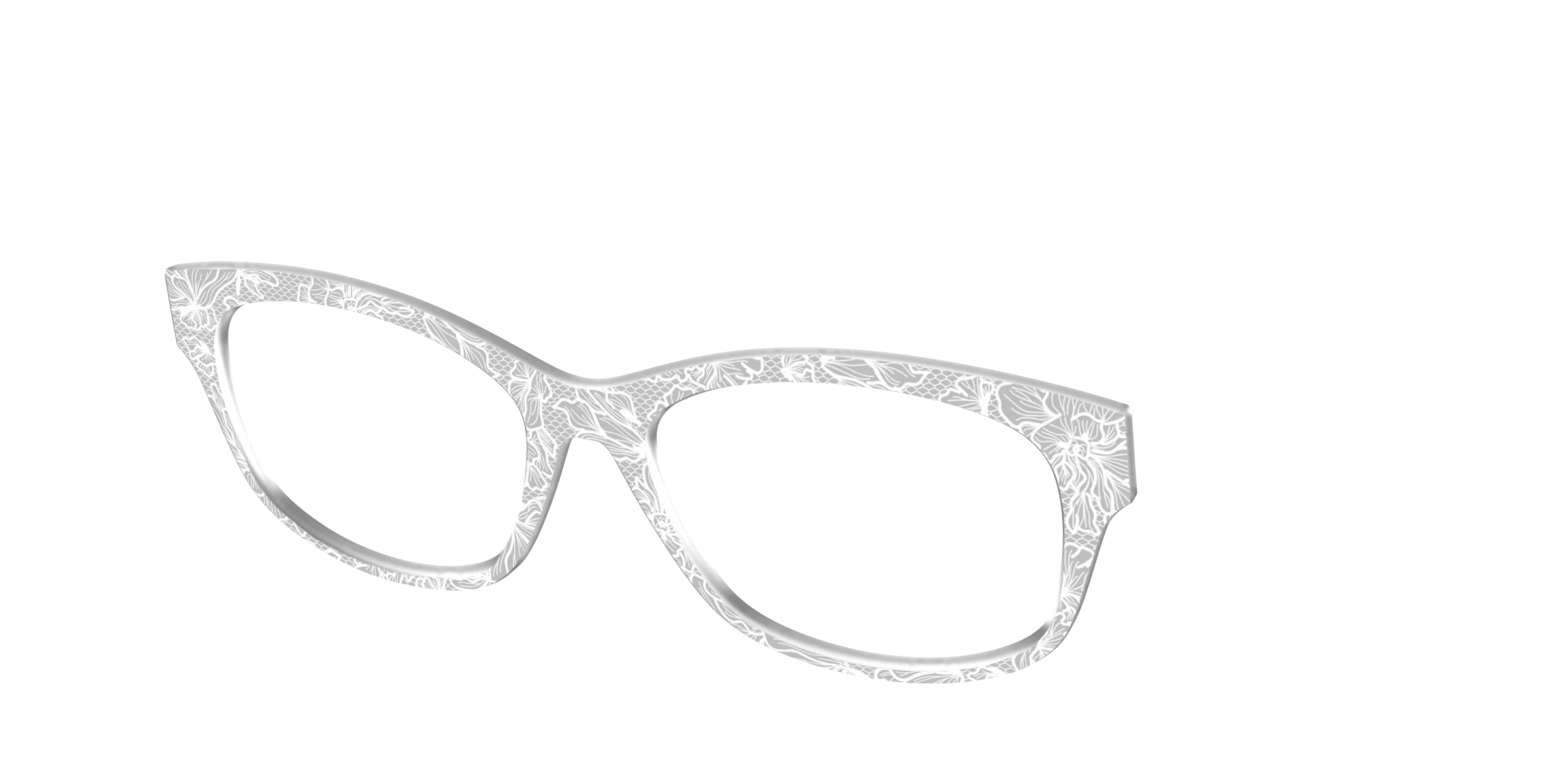 The Pale Gray Floral Lace - Image 31