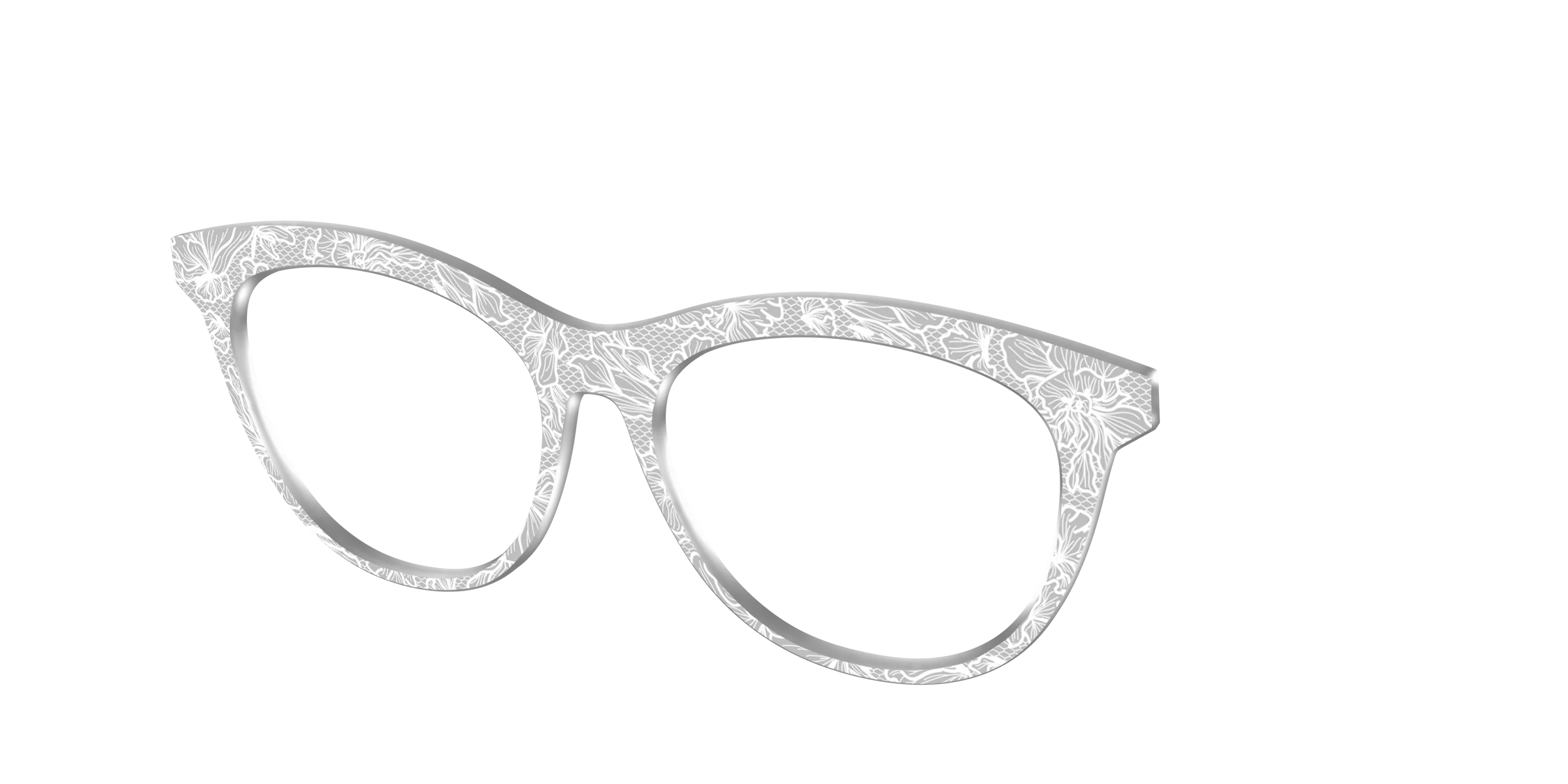 The Pale Gray Floral Lace - Image 33