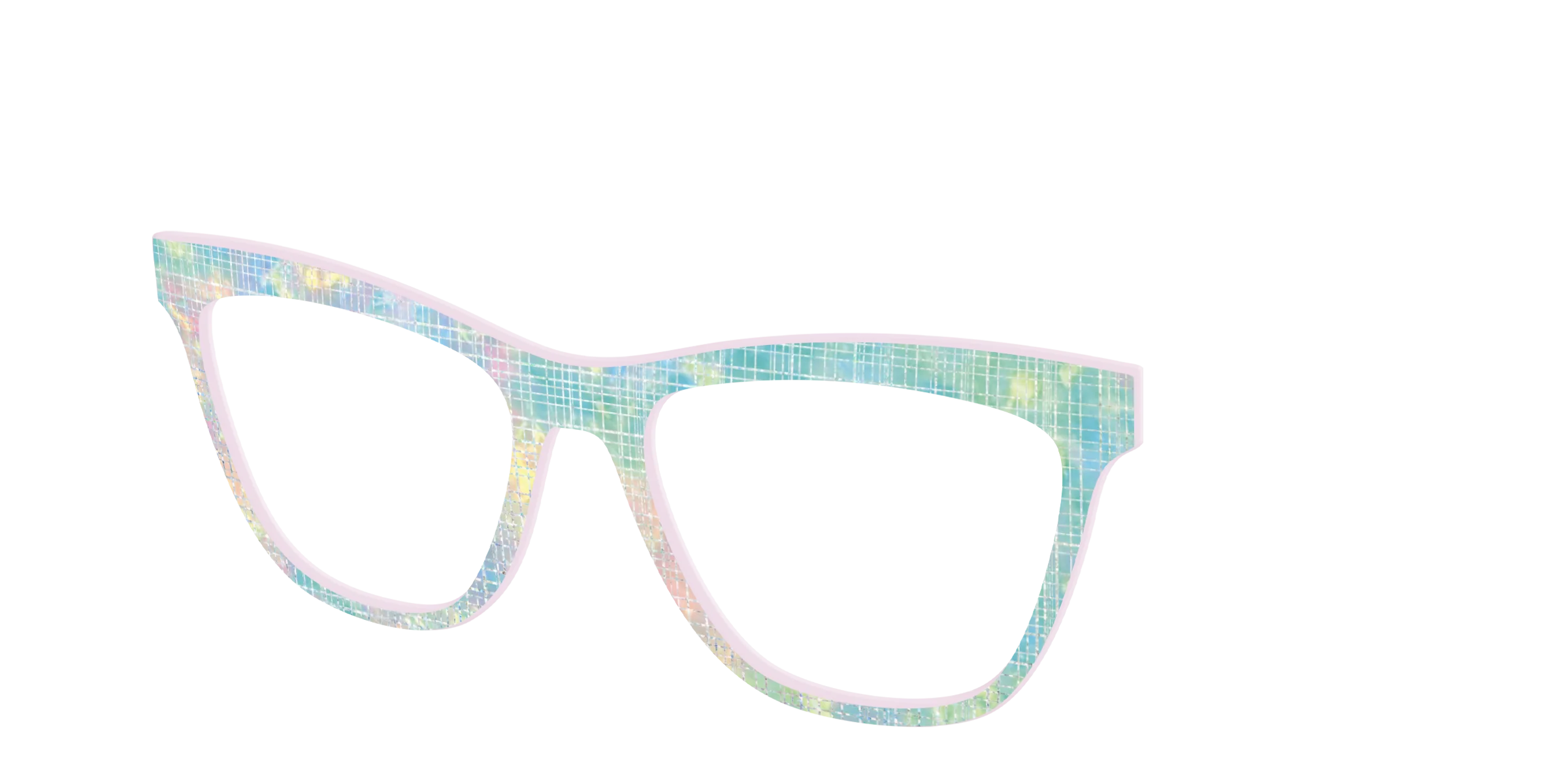 The Pastel Gradient with Holographic Hatching - Image 30