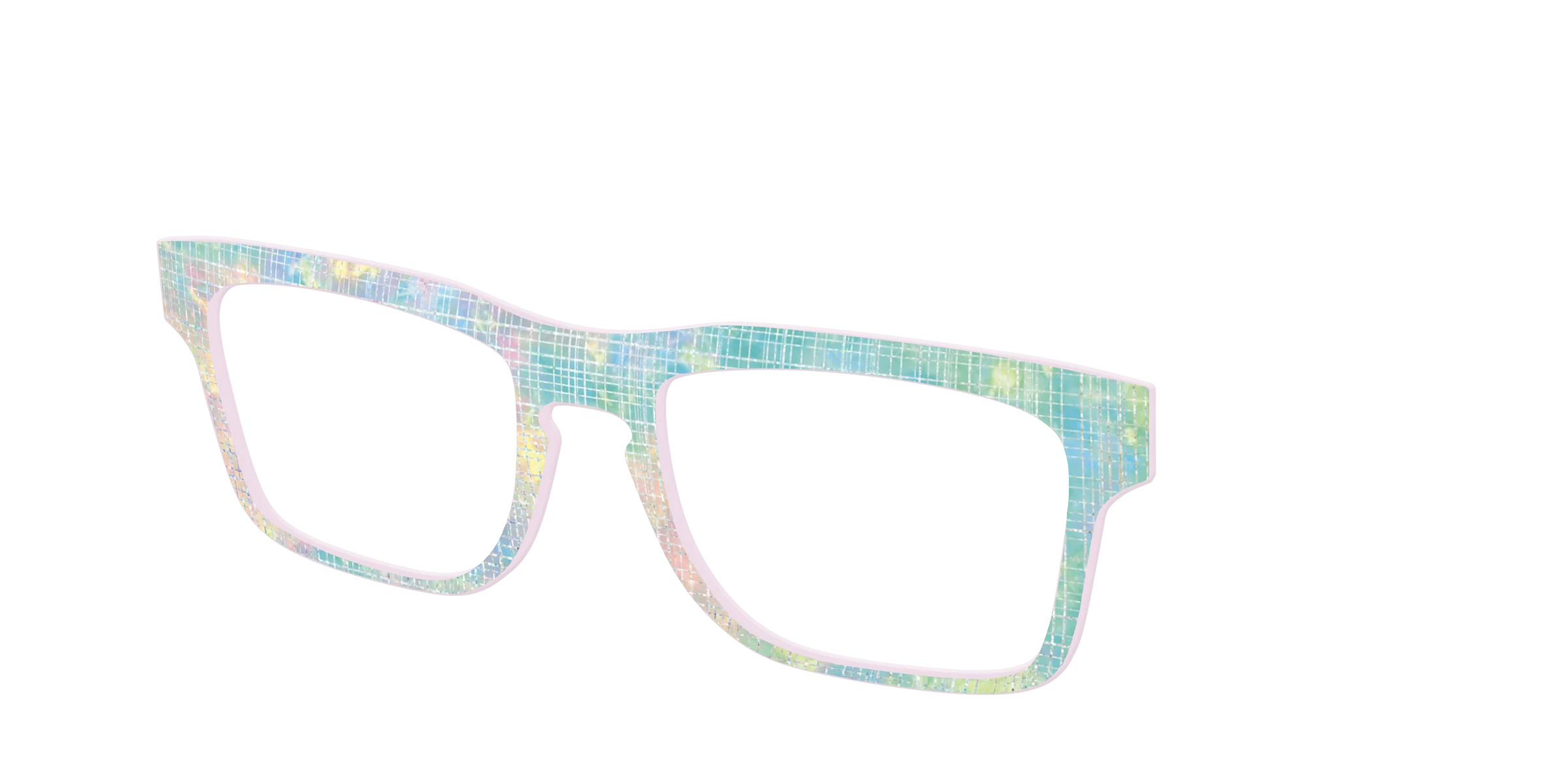 The Pastel Gradient with Holographic Hatching - Image 36