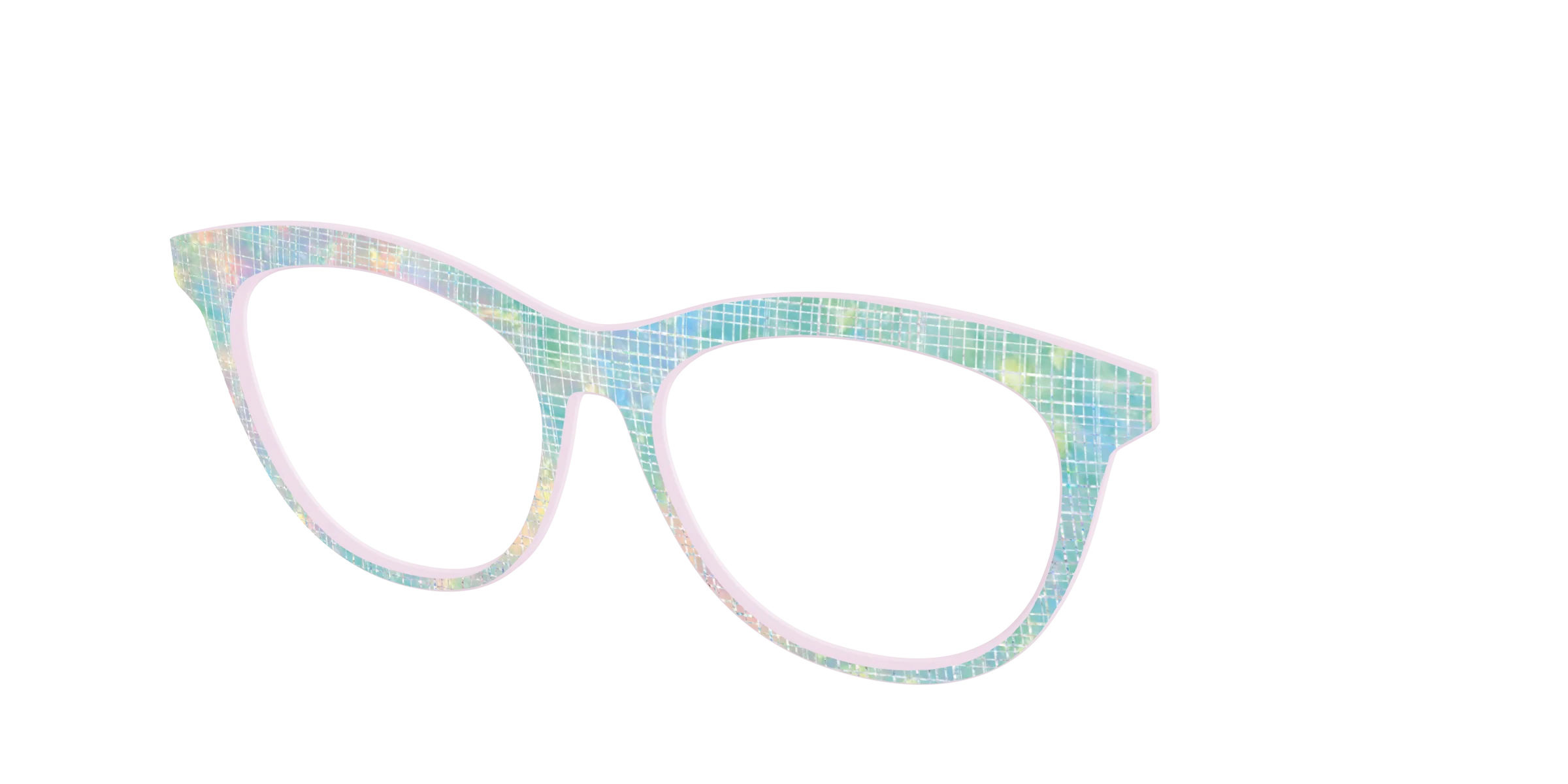 The Pastel Gradient with Holographic Hatching - Image 42