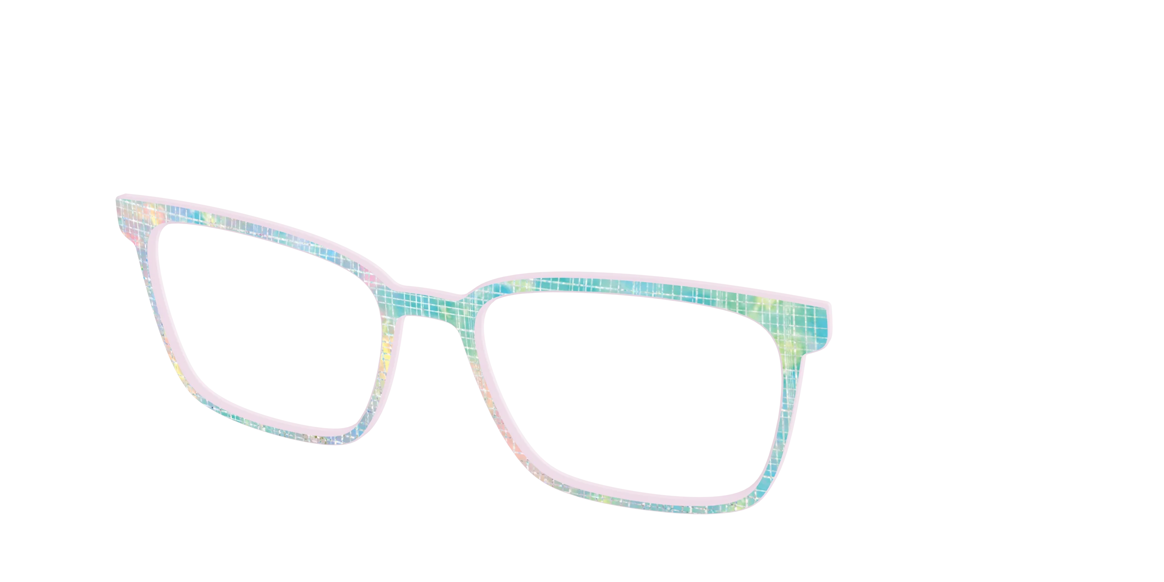 The Pastel Gradient with Holographic Hatching - Image 46