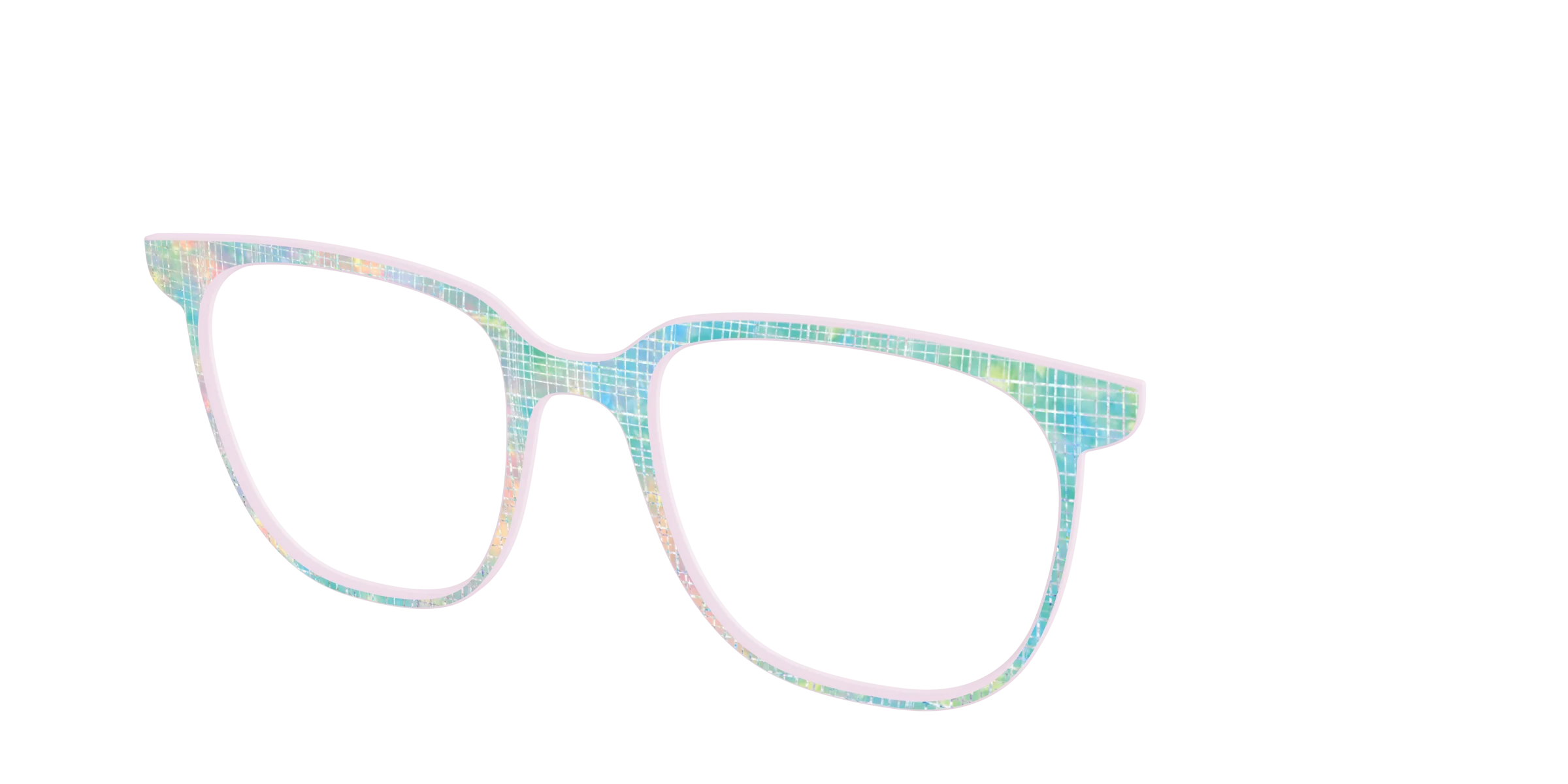 The Pastel Gradient with Holographic Hatching - Image 48
