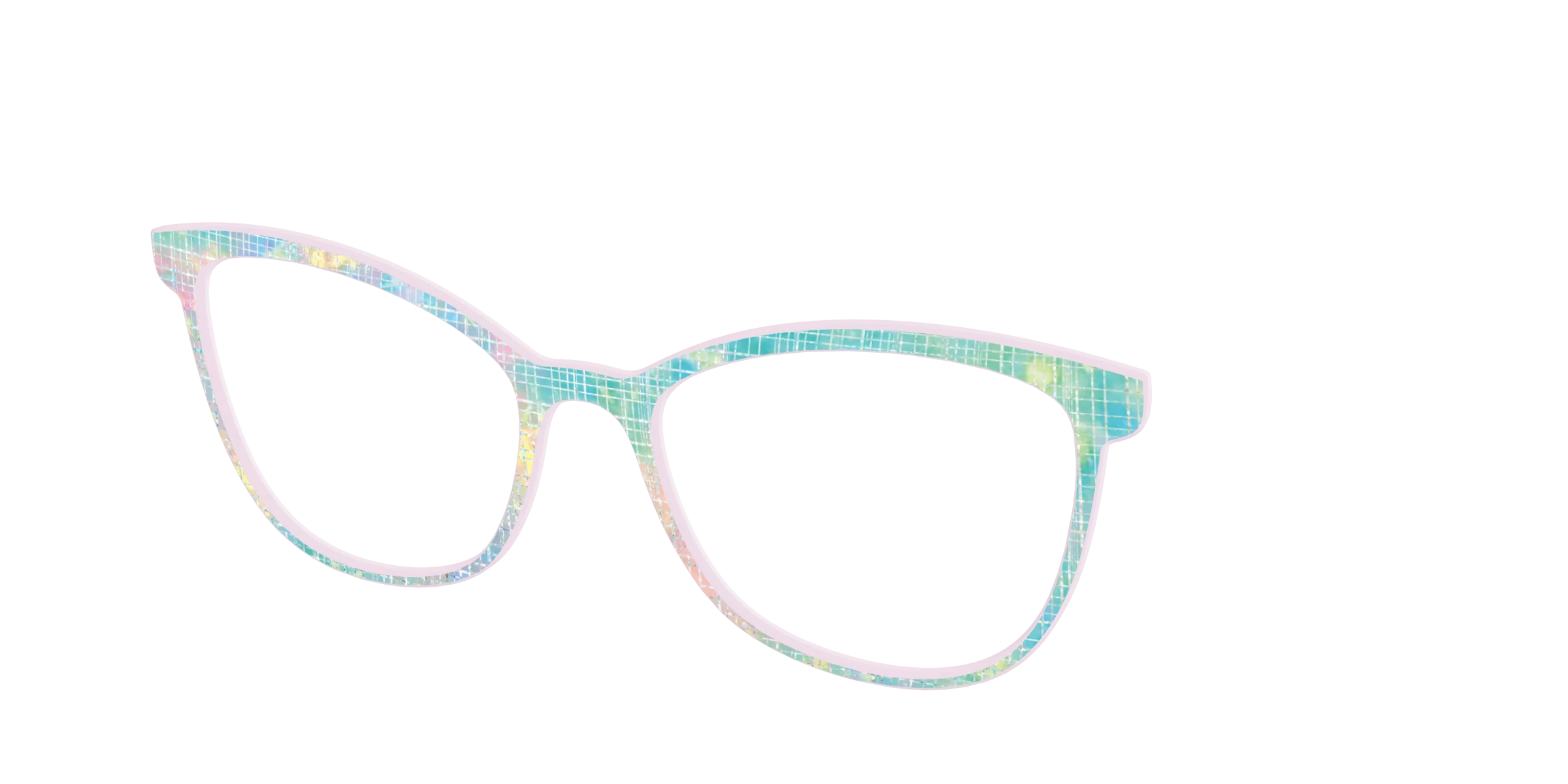 The Pastel Gradient with Holographic Hatching - Image 54