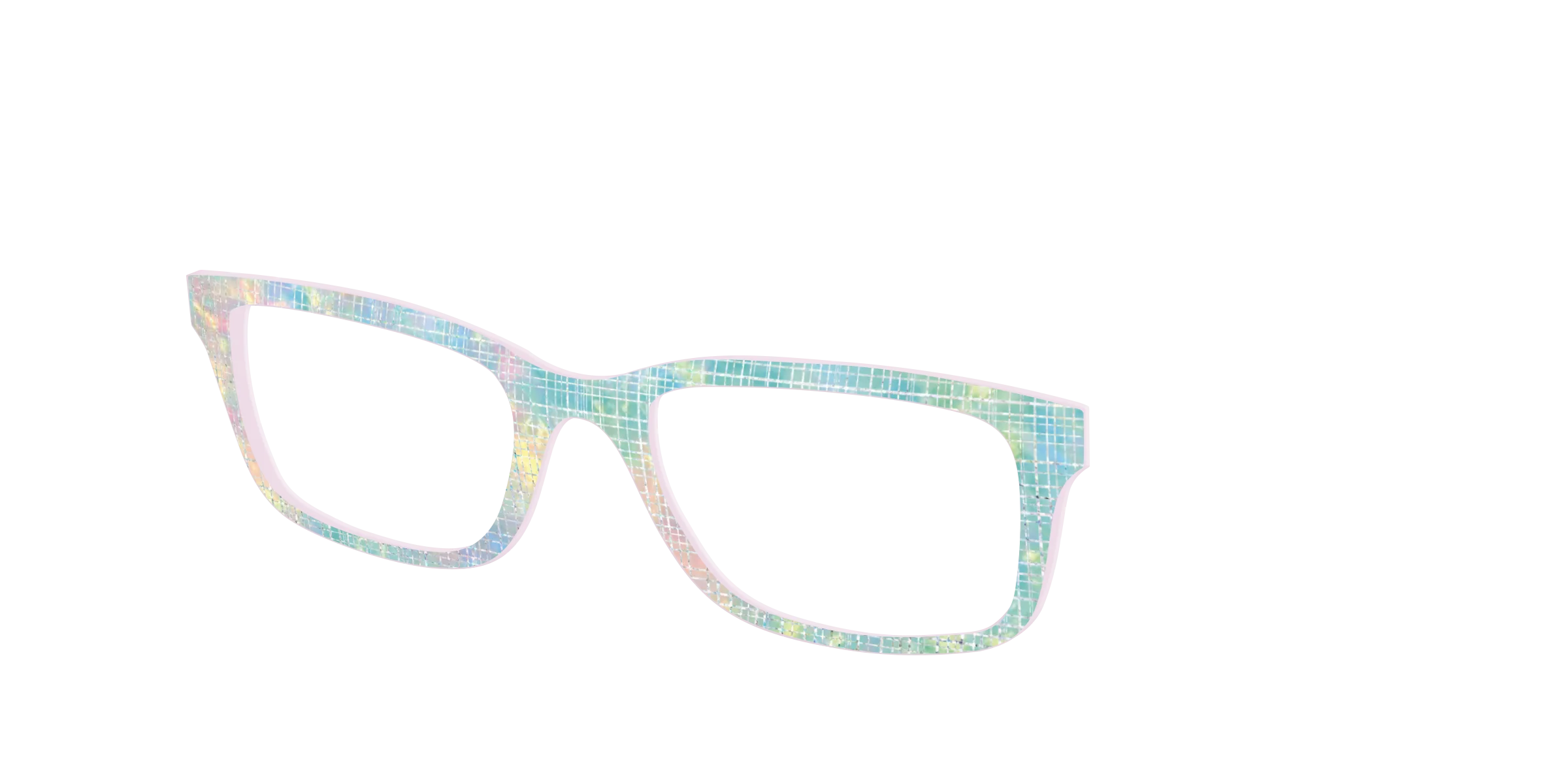 The Pastel Gradient with Holographic Hatching - Image 6