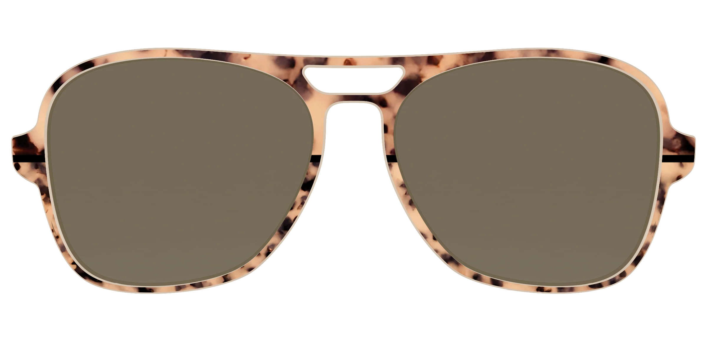 The Polarized Bisque Tortoise Split Sun Top - Image 51