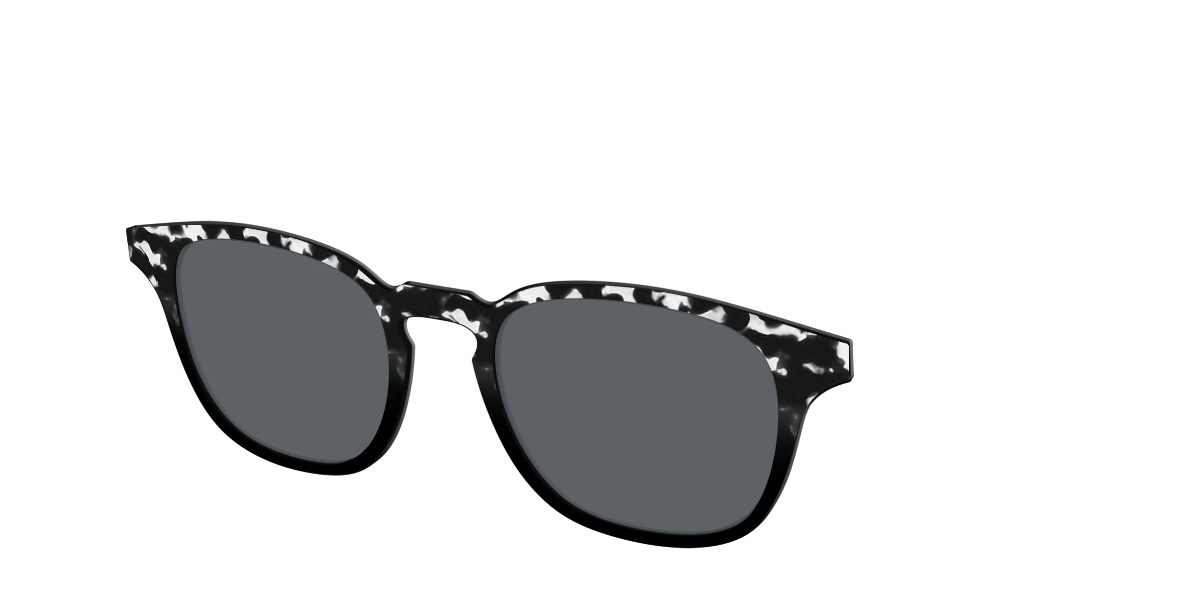 The Polarized Bold Black & White Tortoise Sun Top - Image 18