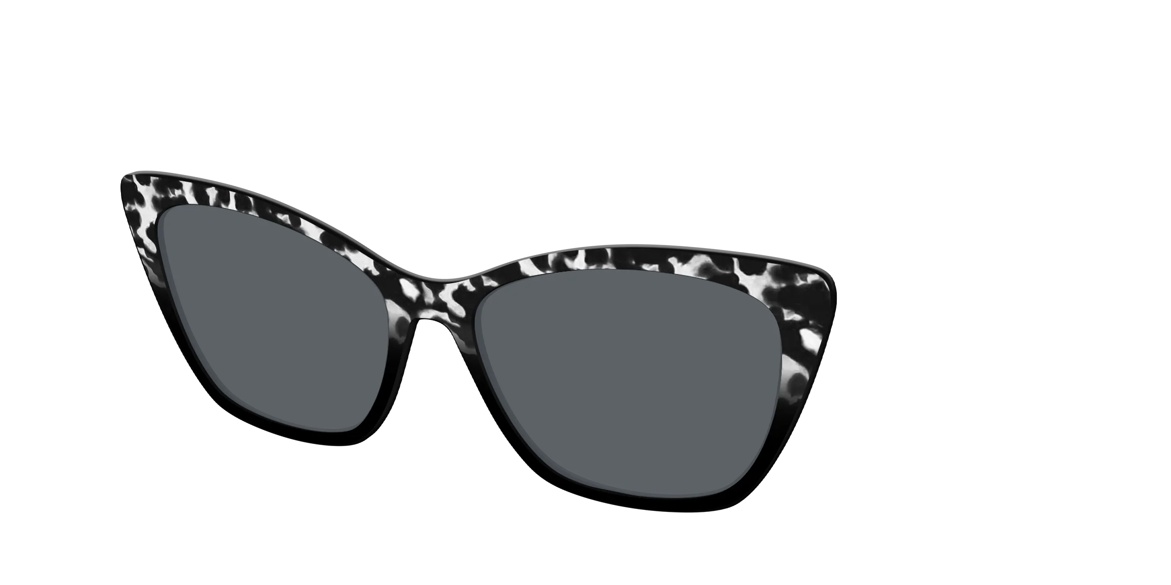 The Polarized Bold Black & White Tortoise Sun Top - Image 26