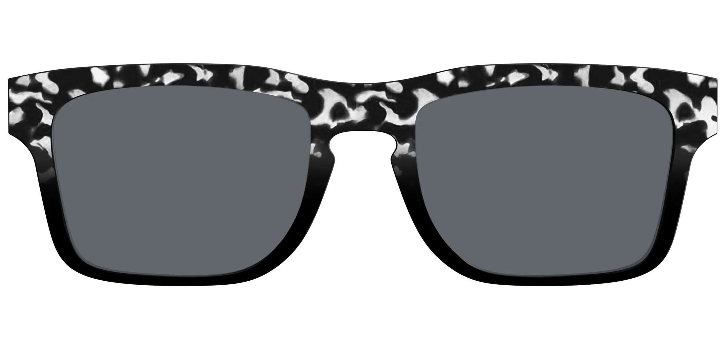 The Polarized Bold Black & White Tortoise Sun Top - Image 35
