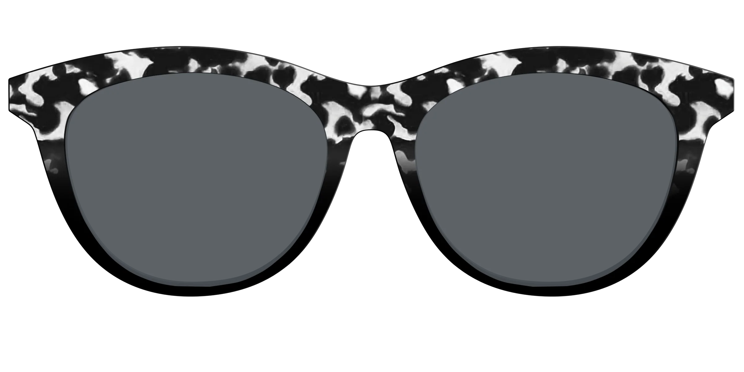 The Polarized Bold Black & White Tortoise Sun Top - Image 41