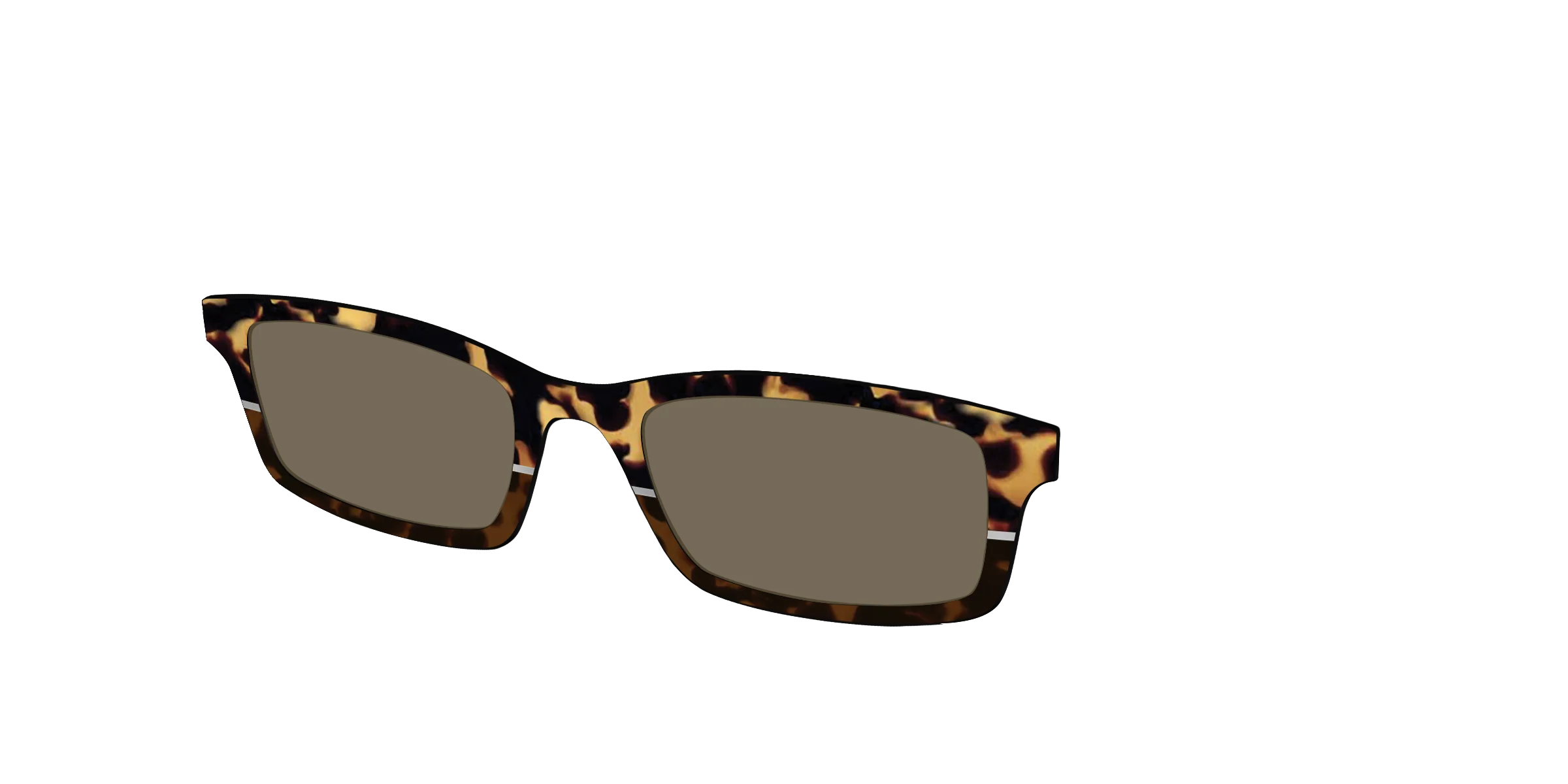 The Polarized Chic Tortoise Split Sun Top - Image 2