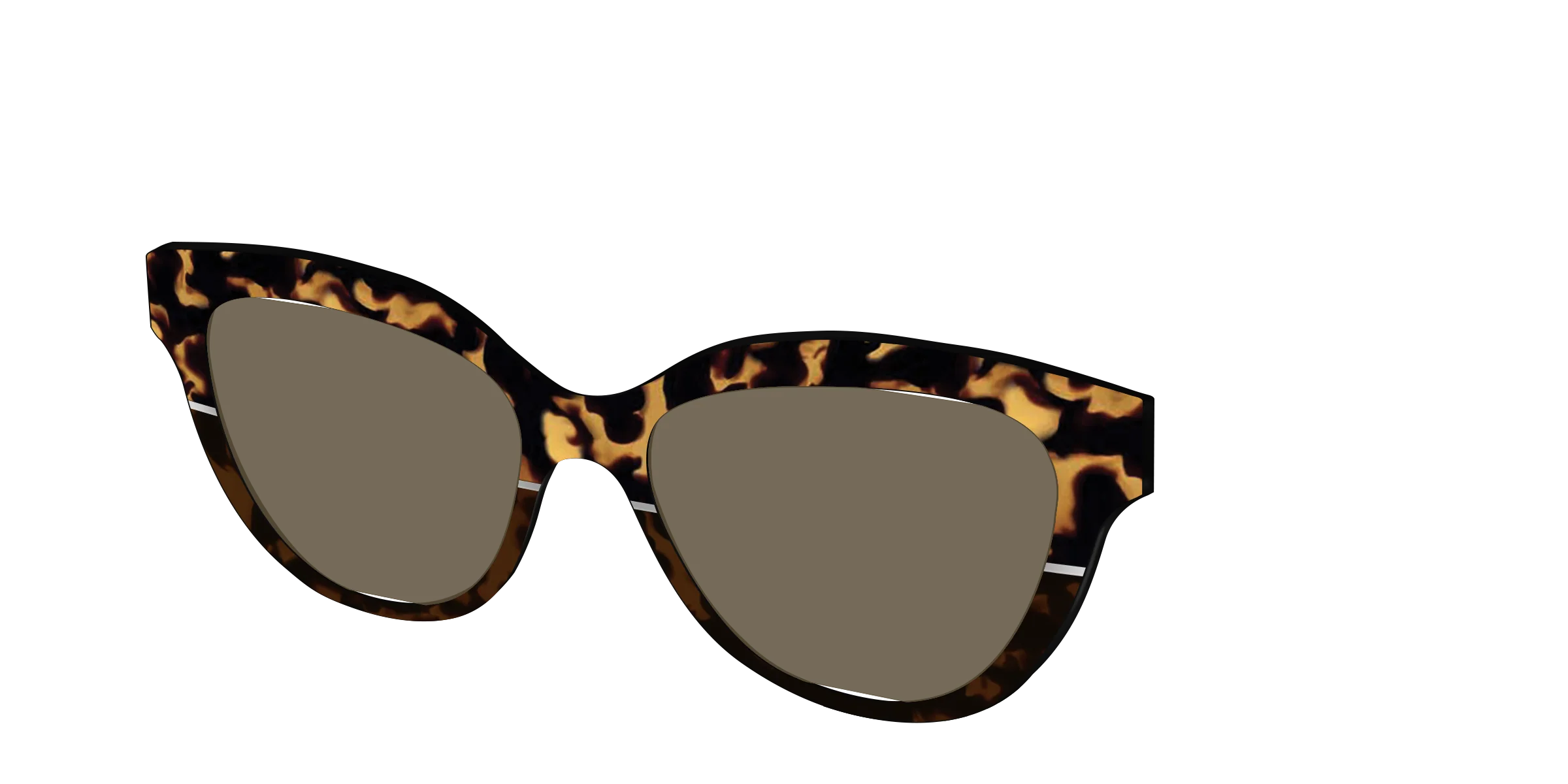 The Polarized Chic Tortoise Split Sun Top - Image 34
