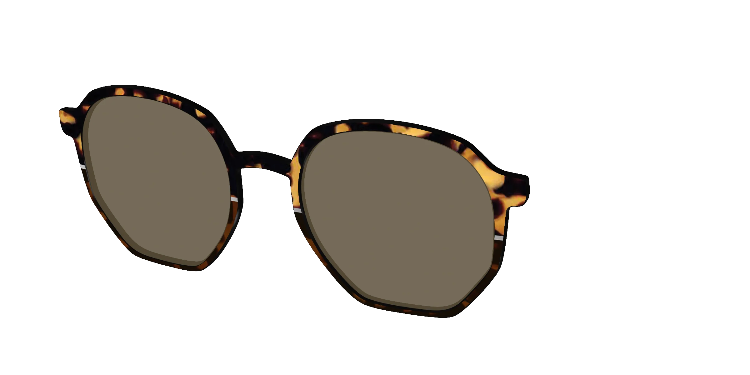 The Polarized Chic Tortoise Split Sun Top - Image 60