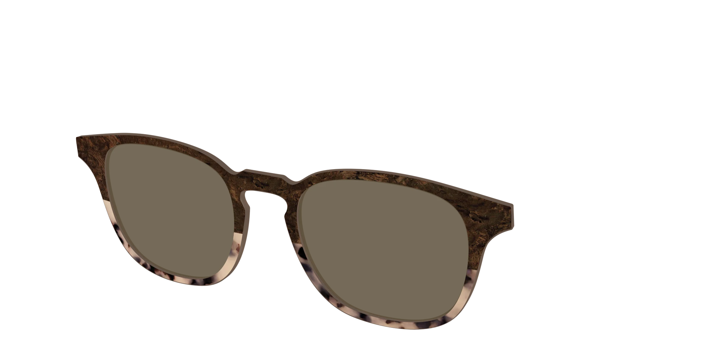 The Polarized Dark Oak Tortoise Split Sun Top - Image 18