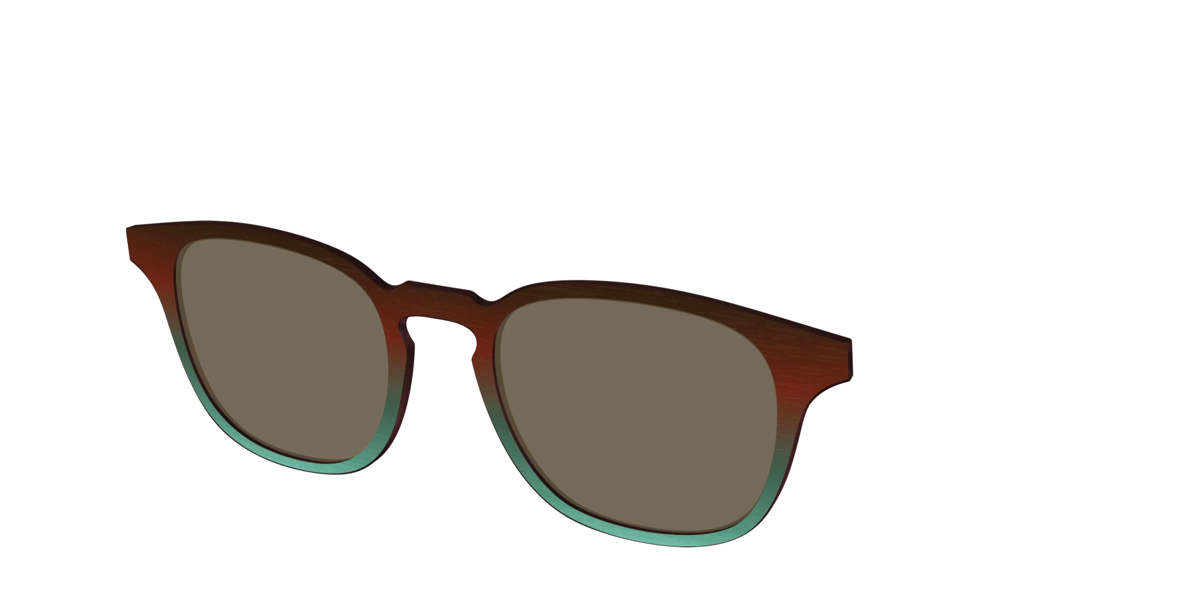 The Polarized Mahogany to Juniper Woodgrain Sun Top - Image 18