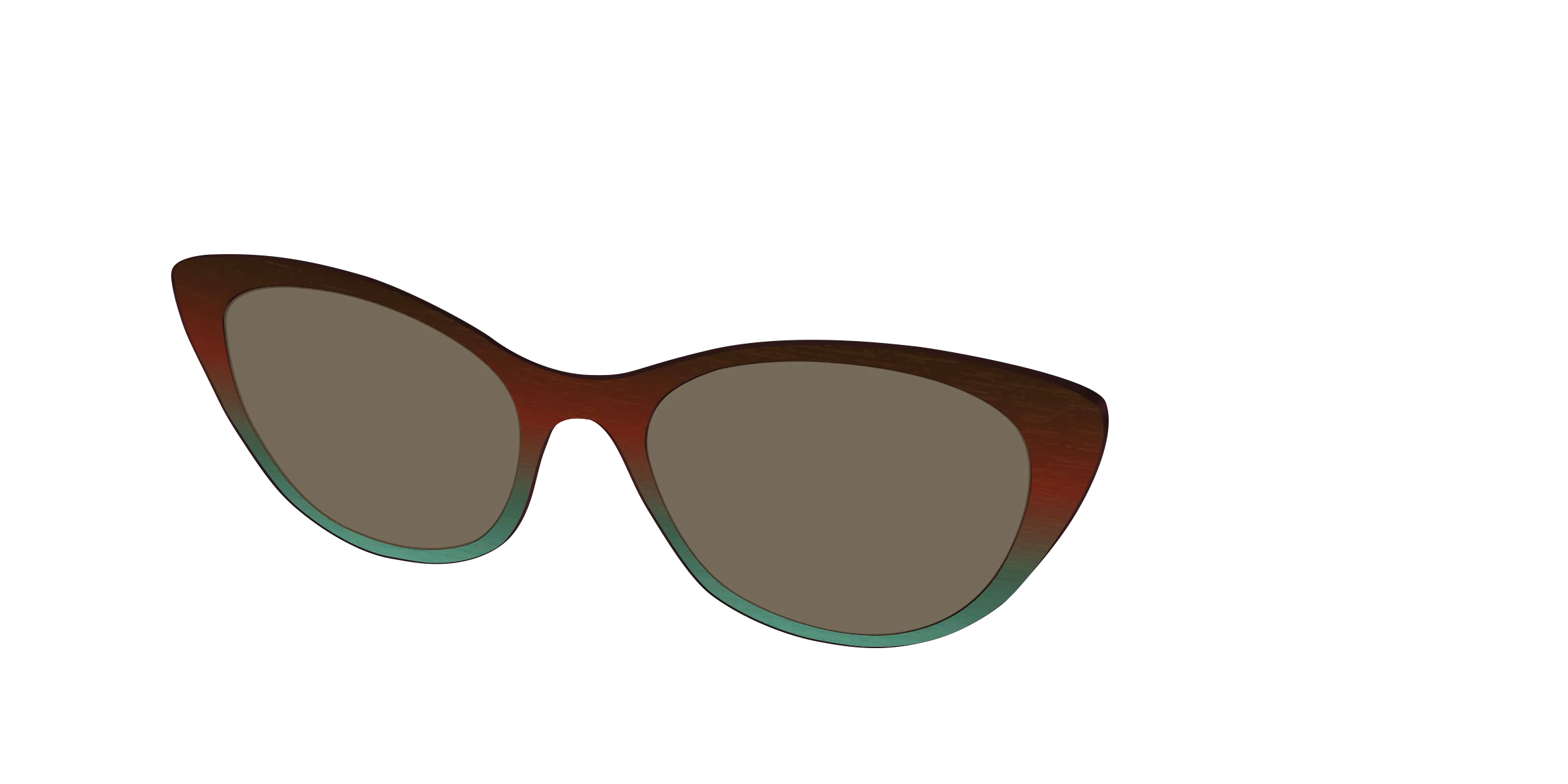 The Polarized Mahogany to Juniper Woodgrain Sun Top - Image 24