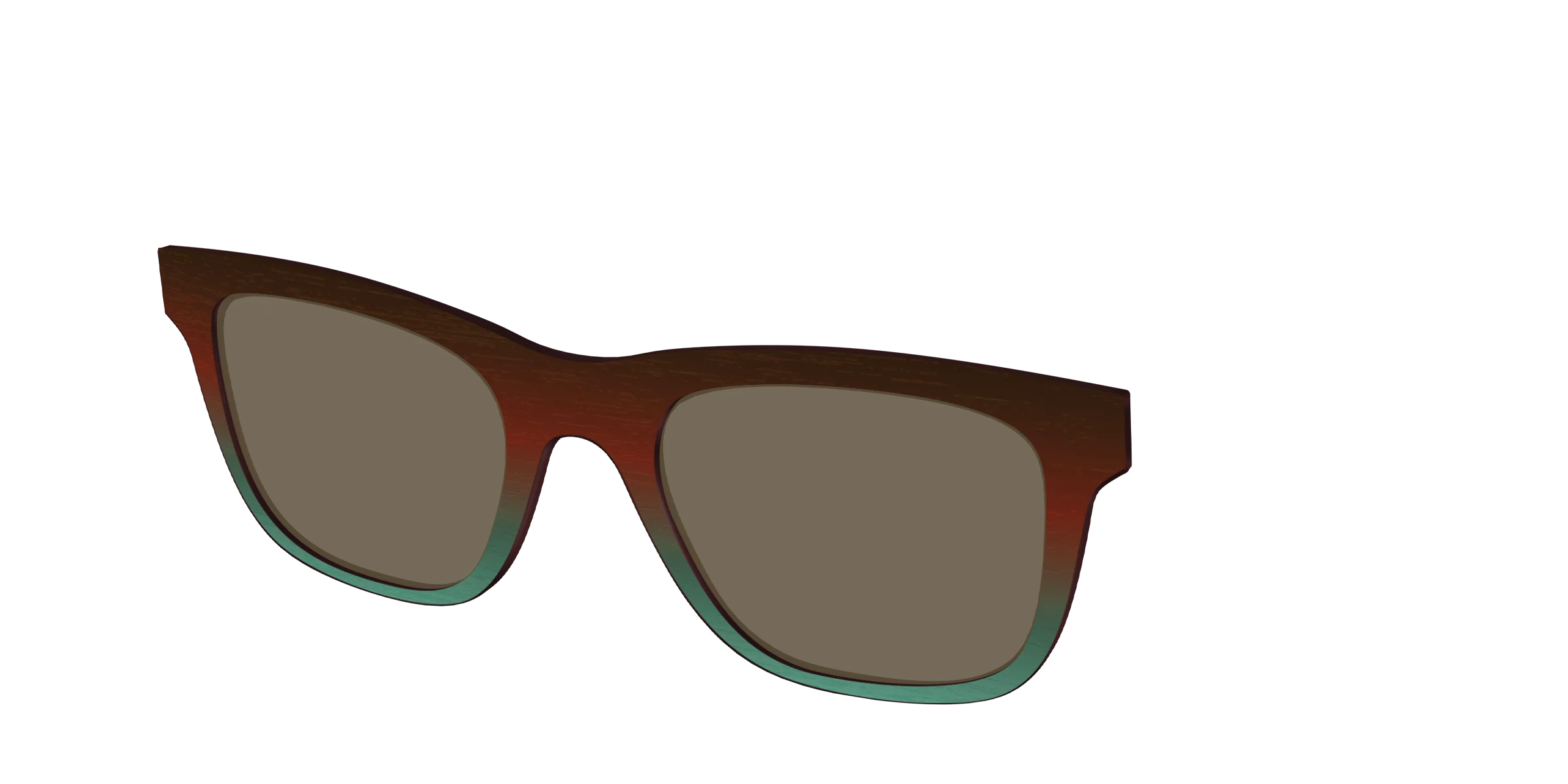The Polarized Mahogany to Juniper Woodgrain Sun Top - Image 28