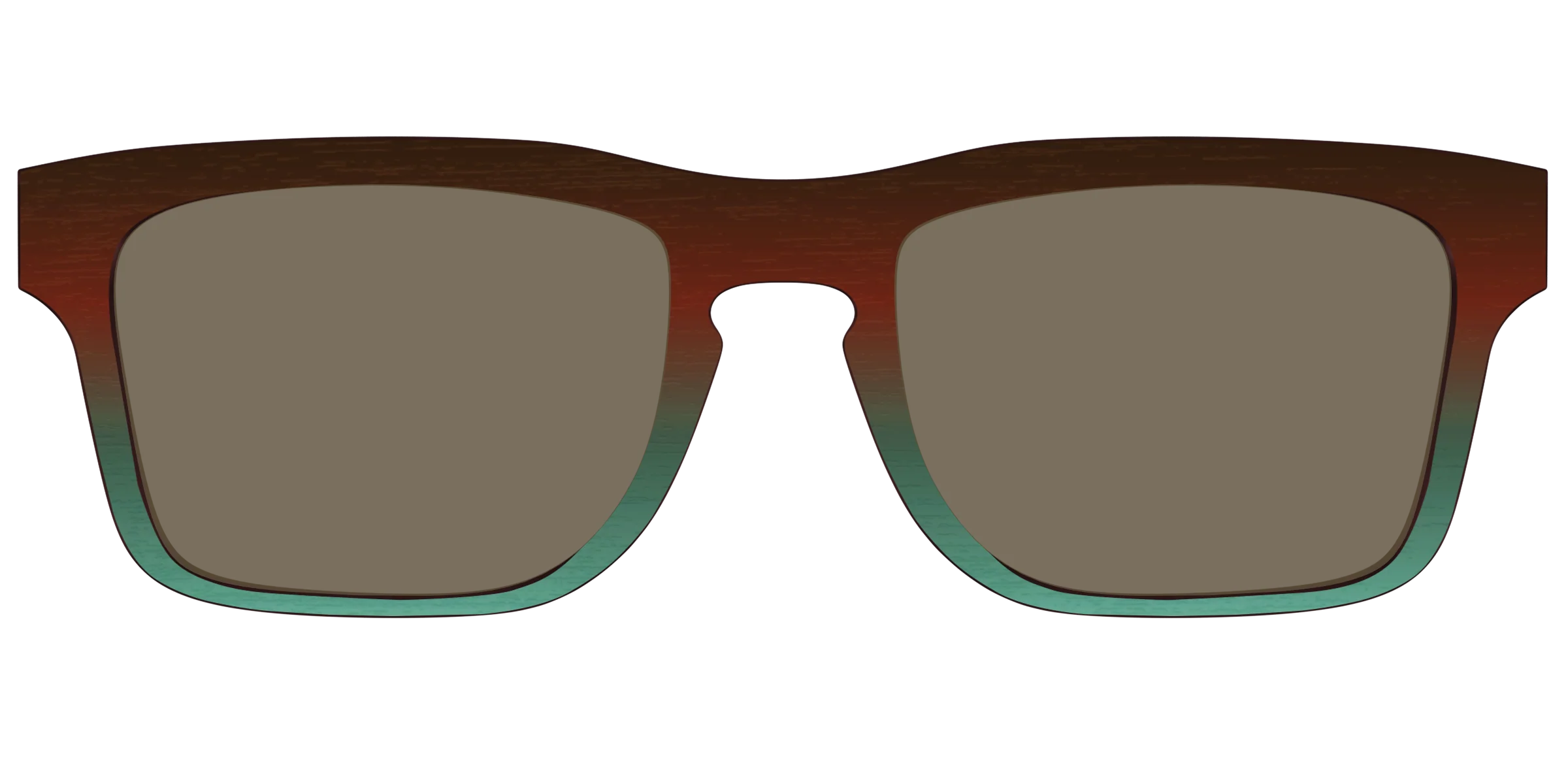 The Polarized Mahogany to Juniper Woodgrain Sun Top - Image 35