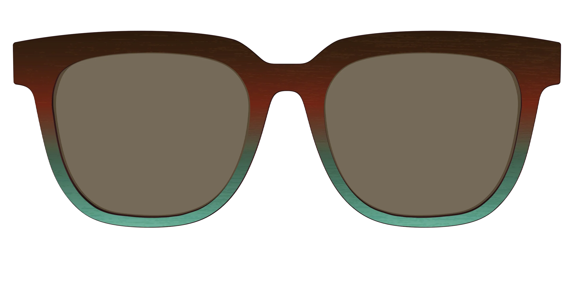 The Polarized Mahogany to Juniper Woodgrain Sun Top - Image 37