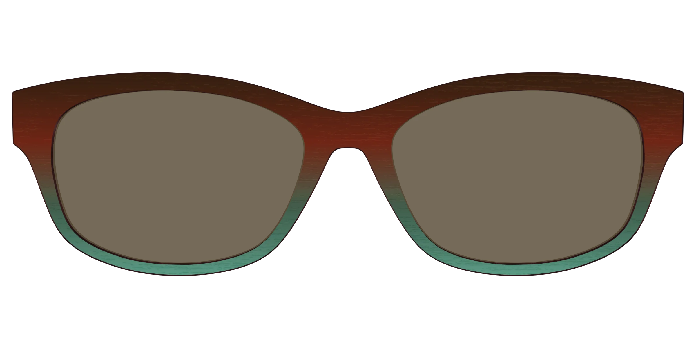 The Polarized Mahogany to Juniper Woodgrain Sun Top - Image 39