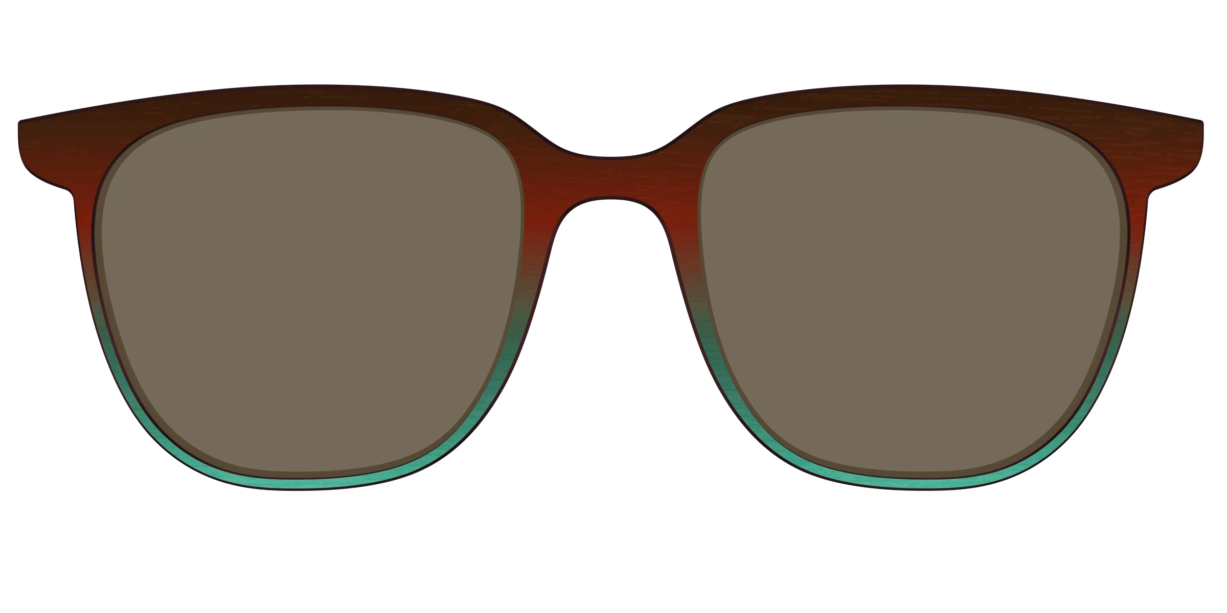 The Polarized Mahogany to Juniper Woodgrain Sun Top - Image 47